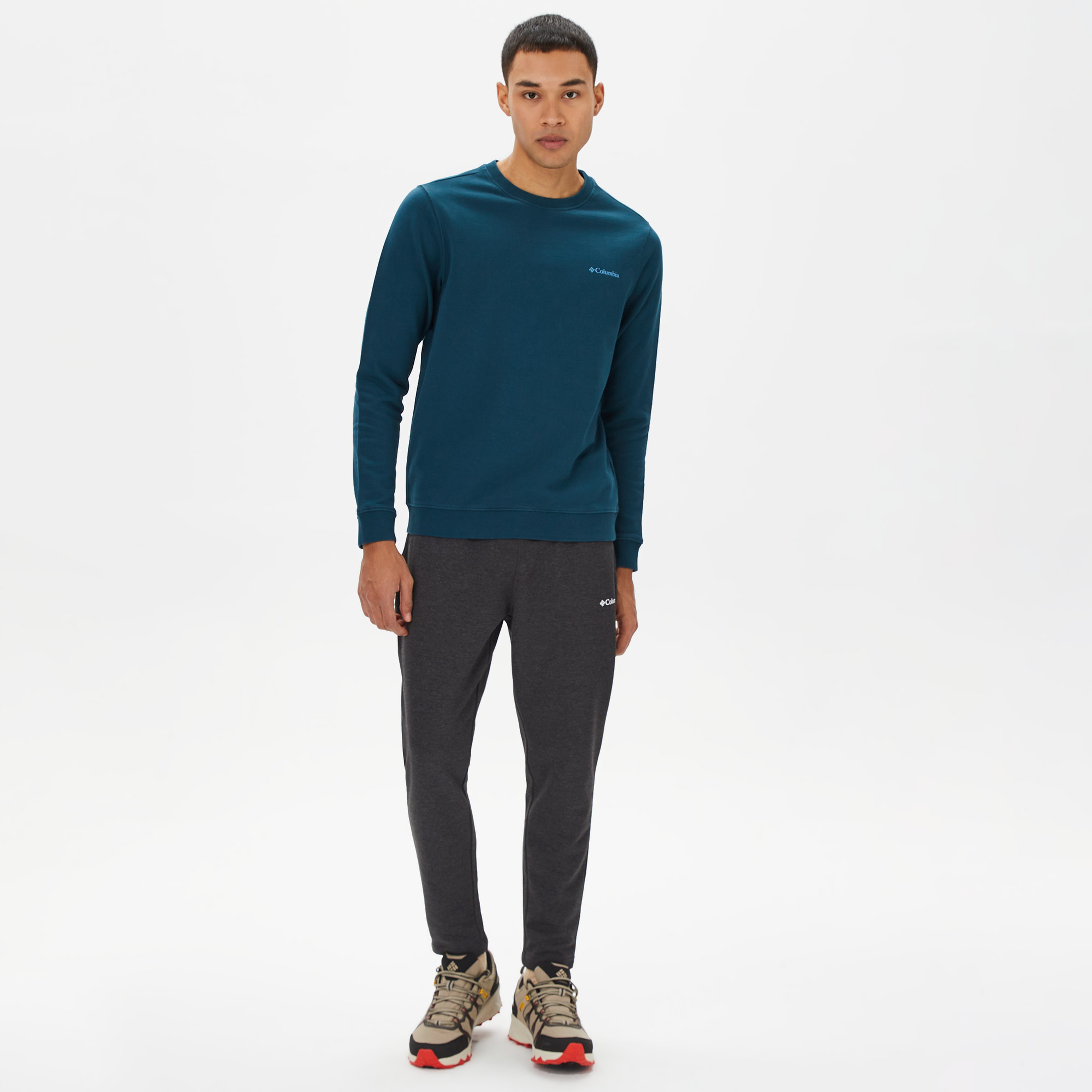 Columbia Csc M Basic Erkek Mavi Günlük Sweatshirt