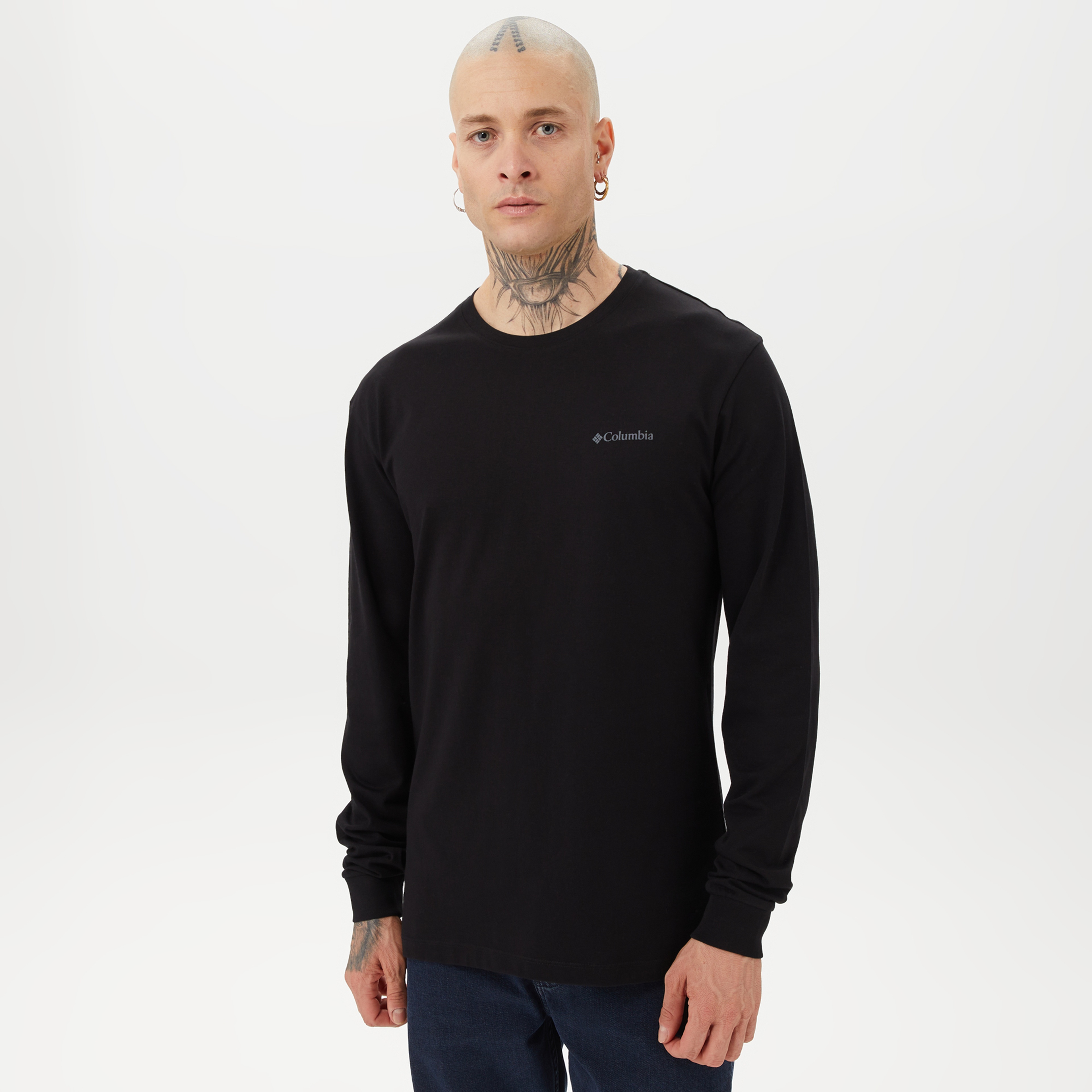 Columbia CSC Basic Erkek Siyah Günlük T-Shirt