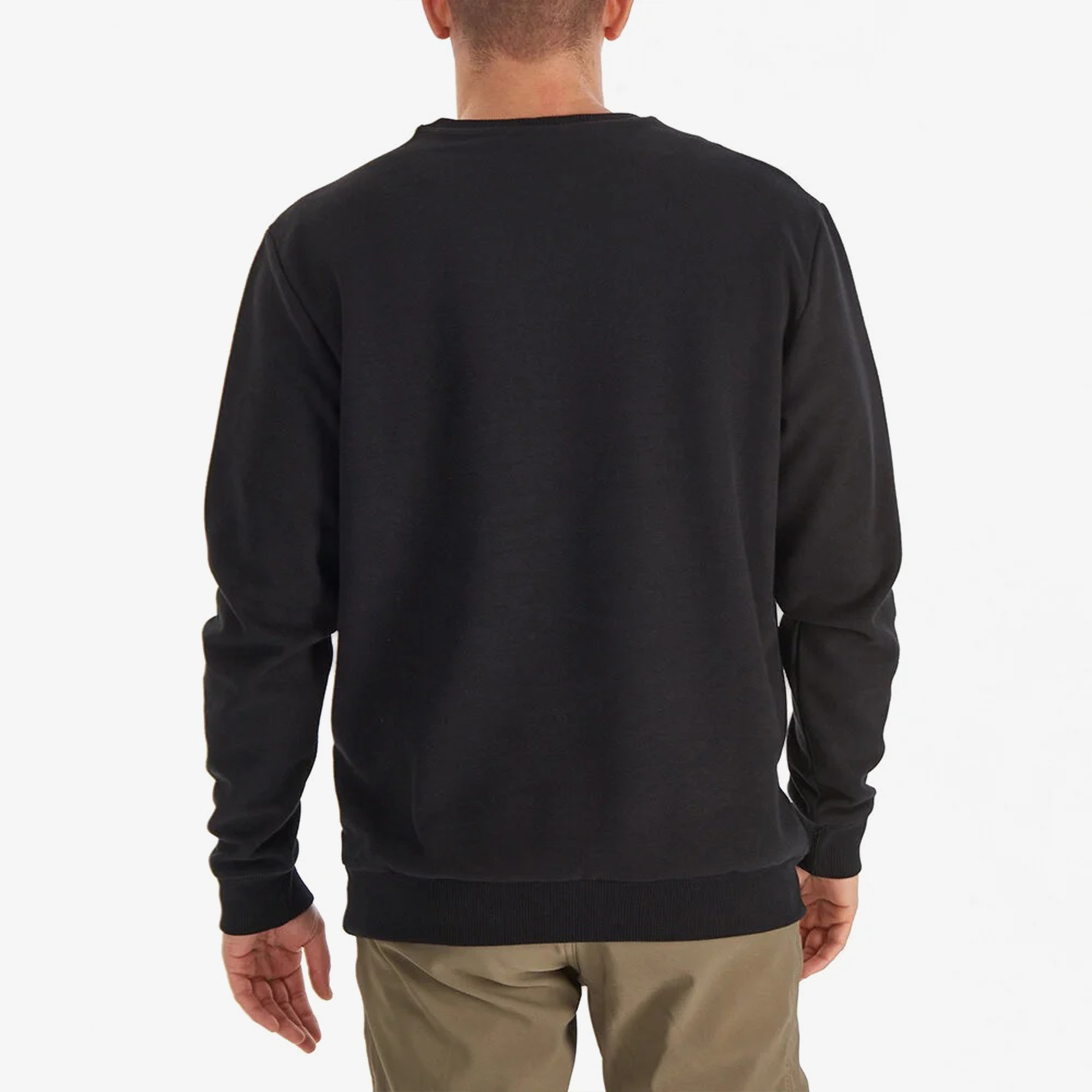 Columbia CSC Basic BAR Split Crew Erkek Siyah Sweatshirt