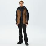 Quiksilver Mission Block Erkek Kahverengi Kayak Montu