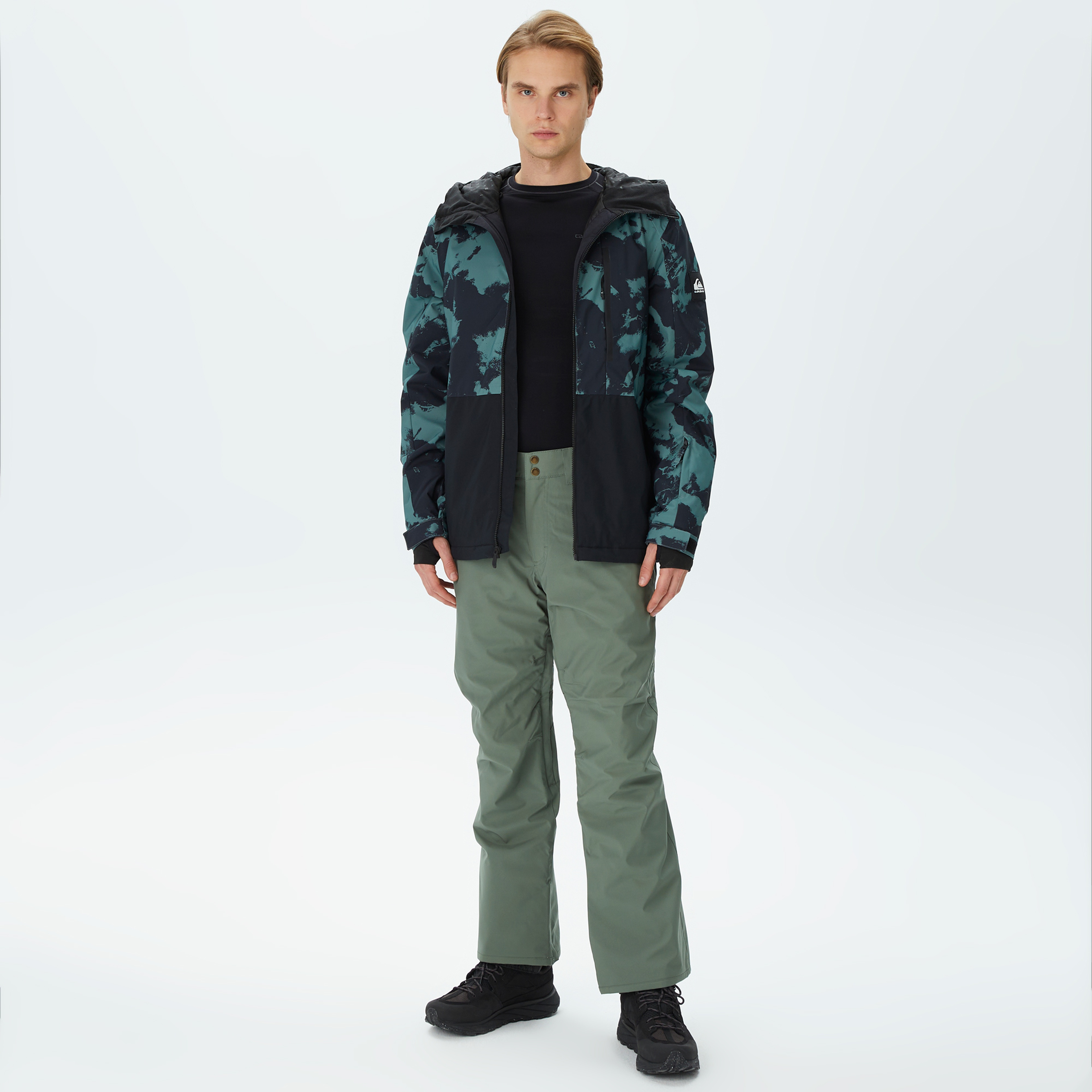 Quiksilver Erkek Yeşil Mont