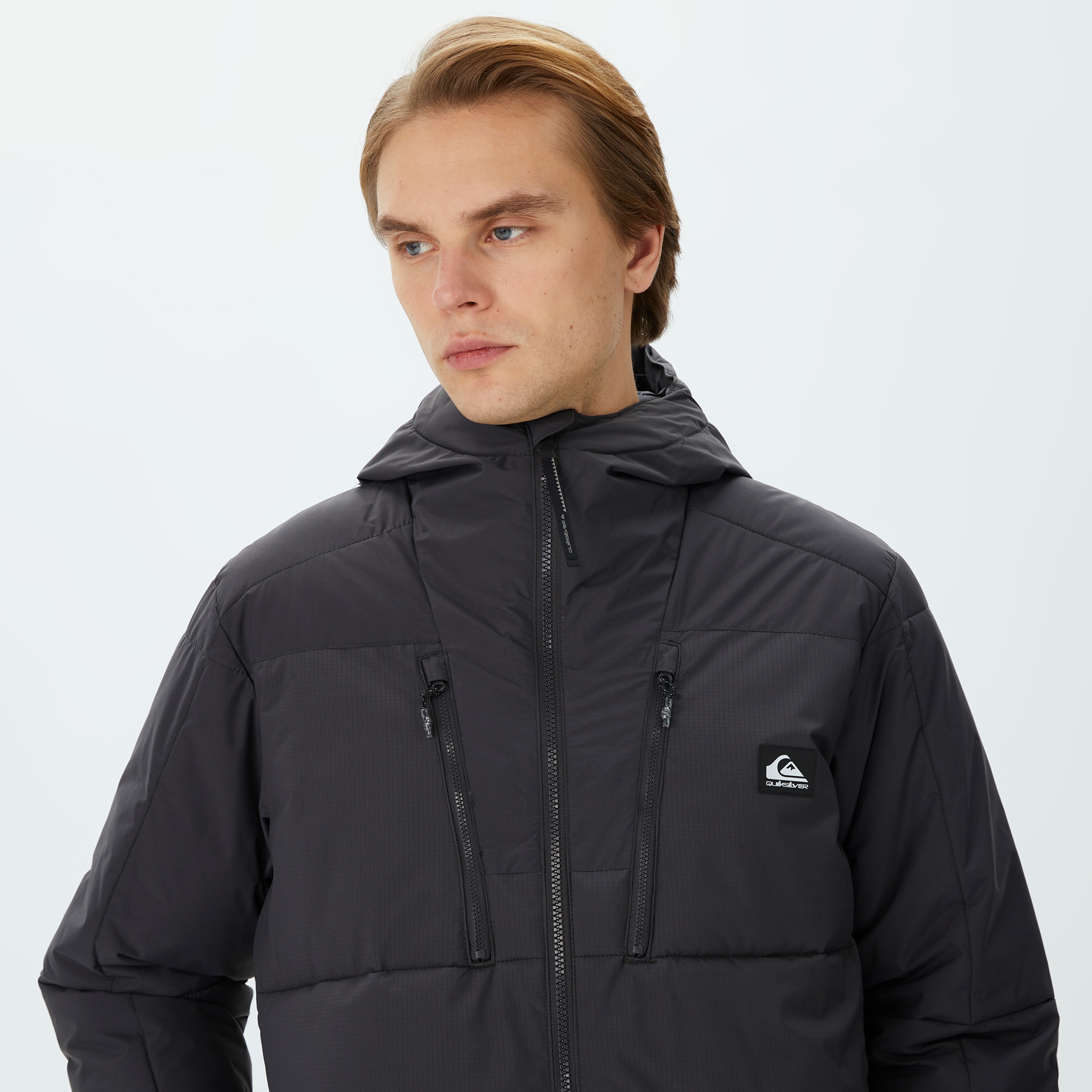 Quiksilver Nomad Erkek Gri Günlük Mont