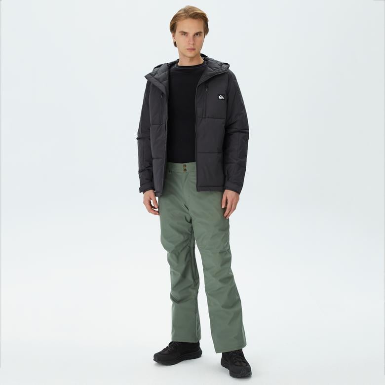Quiksilver Nomad Erkek Gri Günlük Mont
