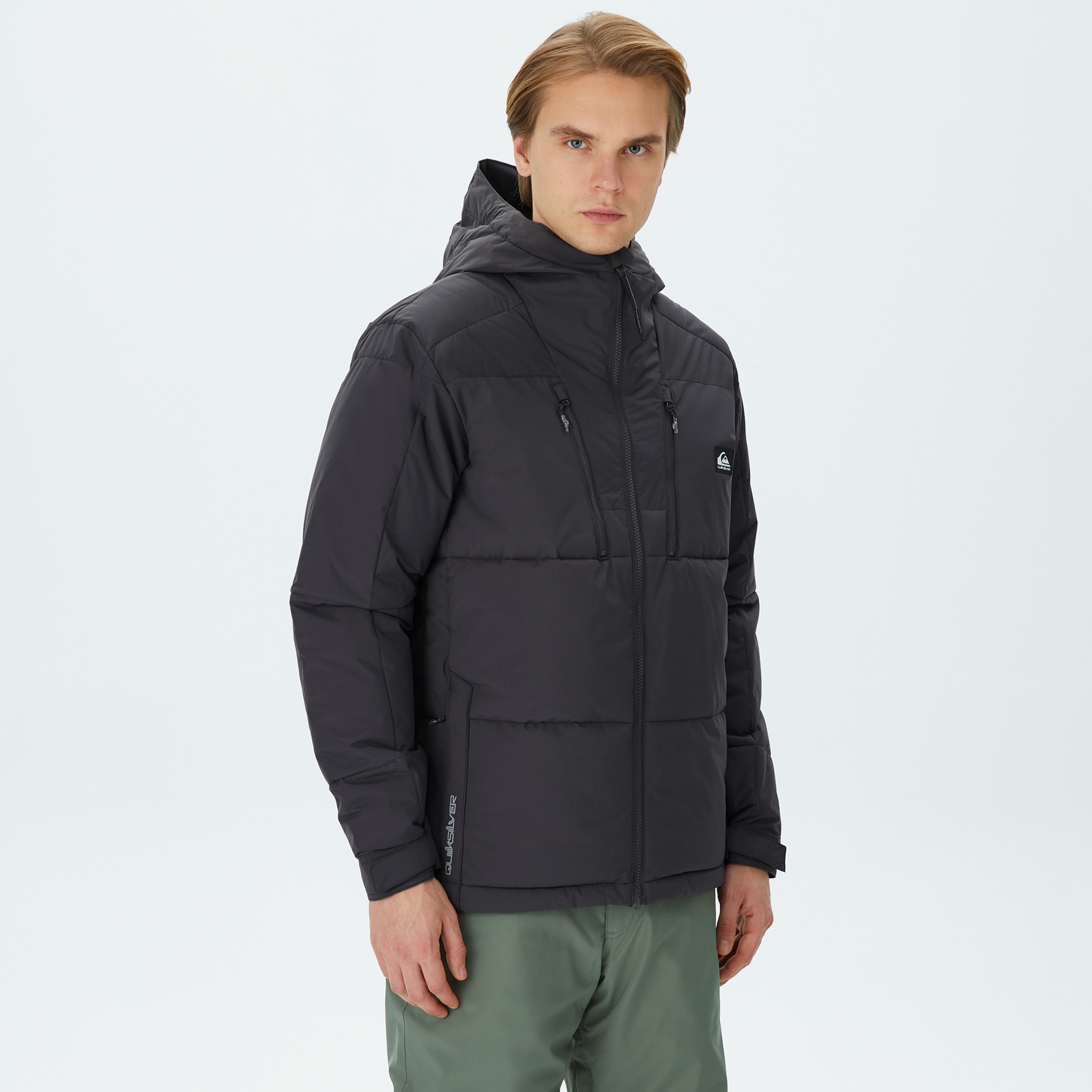 Quiksilver Nomad Erkek Gri Günlük Mont