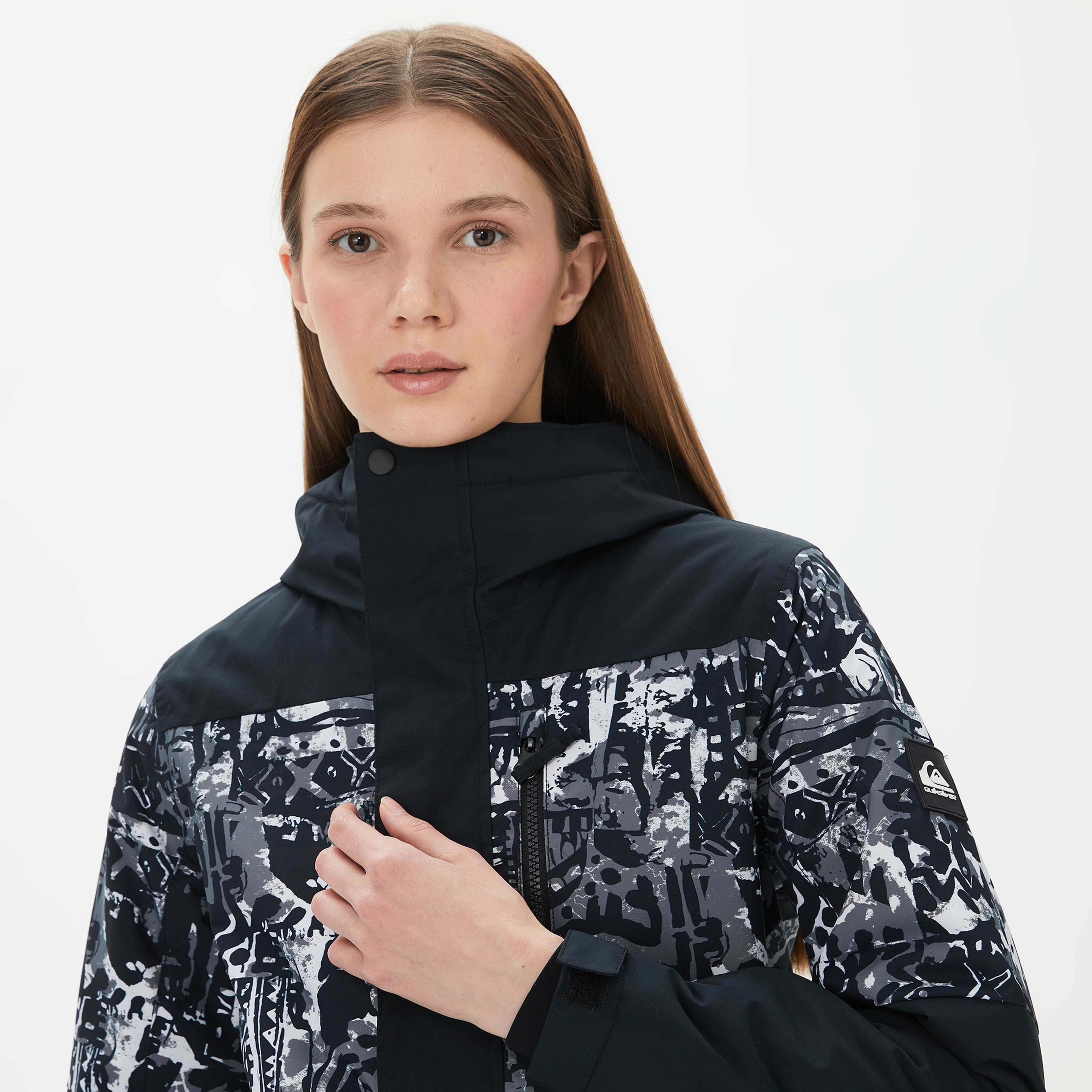 Quiksilver Mission Technical Çocuk Siyah Kayak Montu