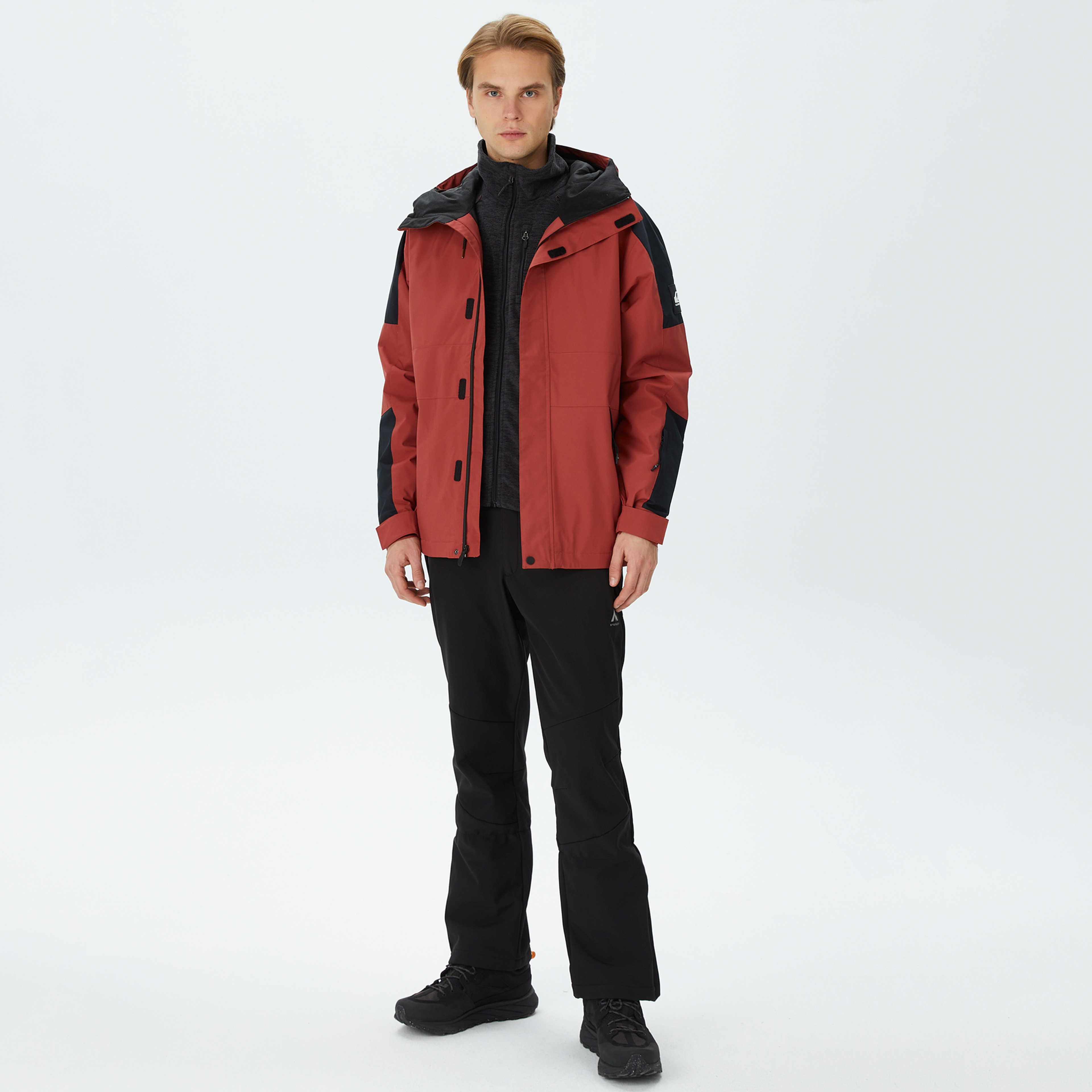 Quiksilver Radicalo Erkek Kahverengi Kayak Montu