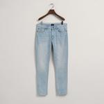 GANT Erkek Mavi Slim Fit Hayes Jean Pantolon