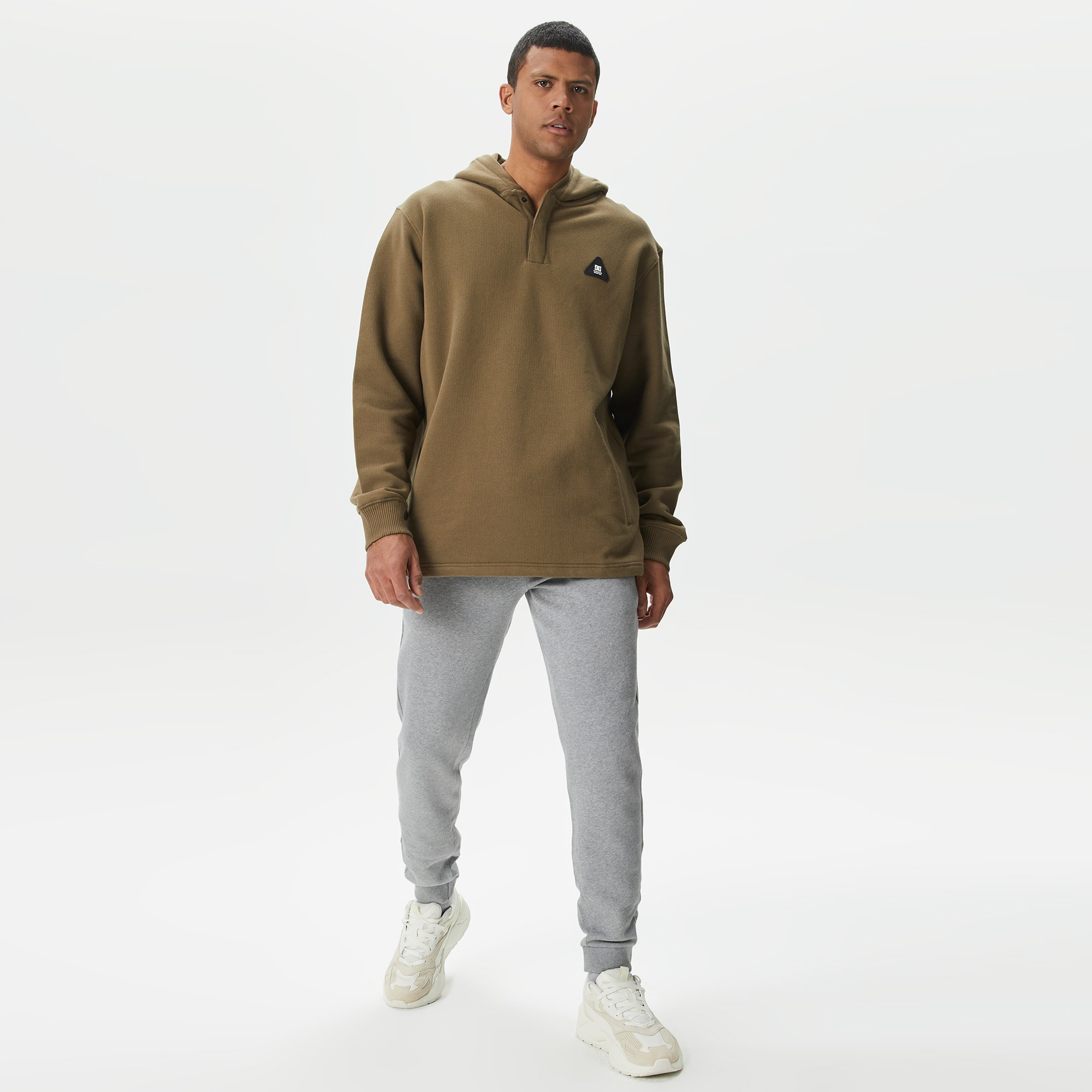 Dc Offpeak Erkek Kahverengi Sweatshirt