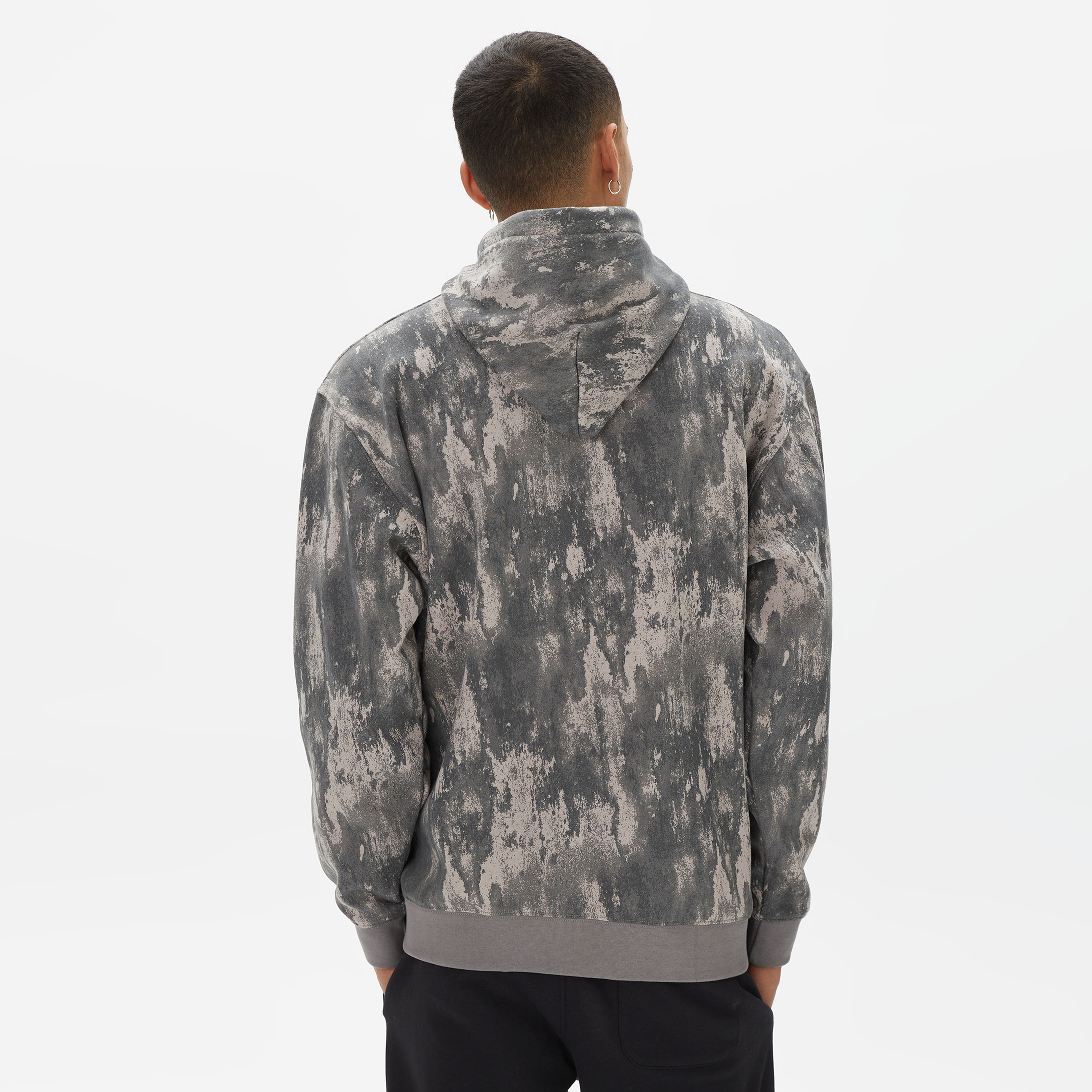 Dc Hangar Ph Erkek Gri Hoodie