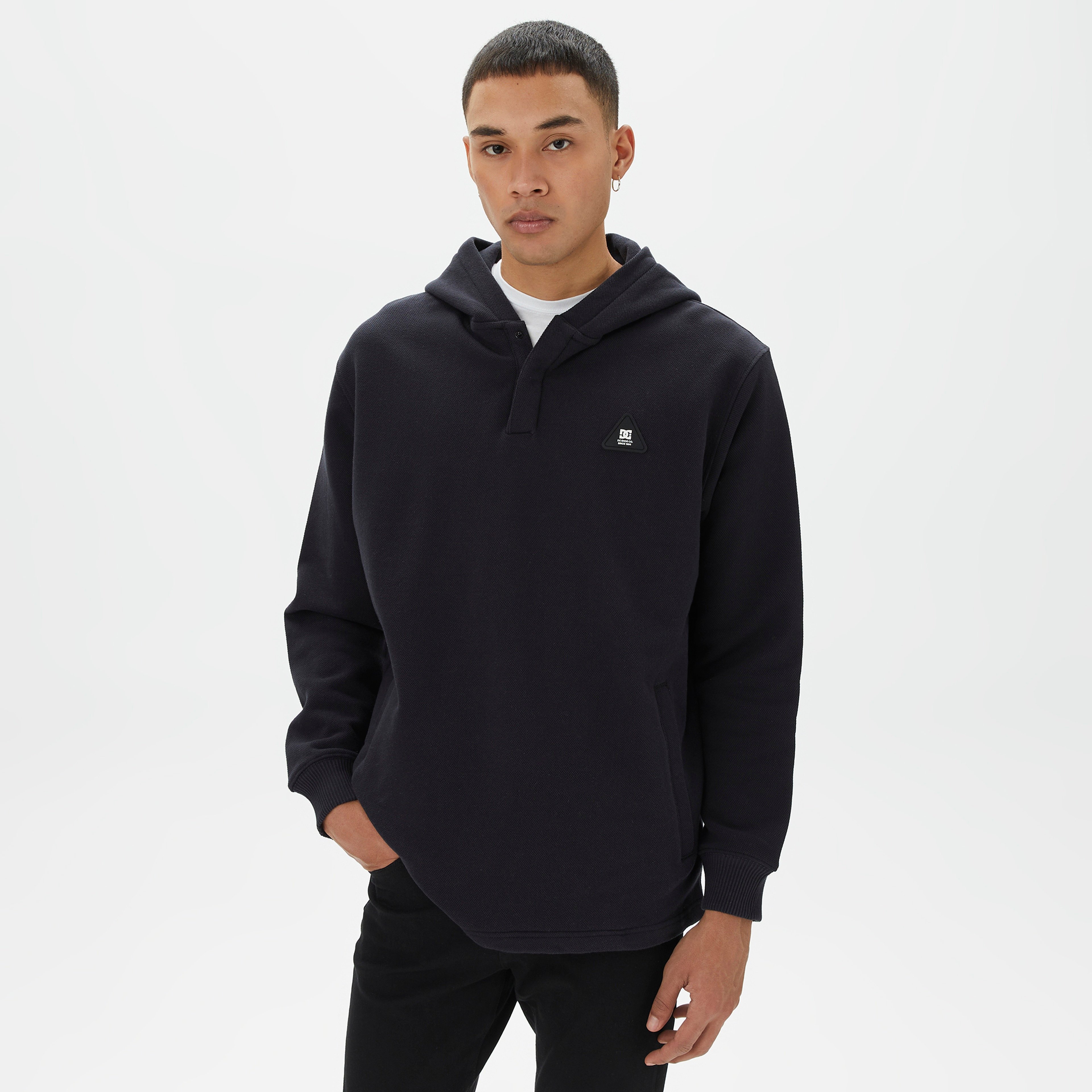 Dc Offpeak Erkek Siyah Hoodie