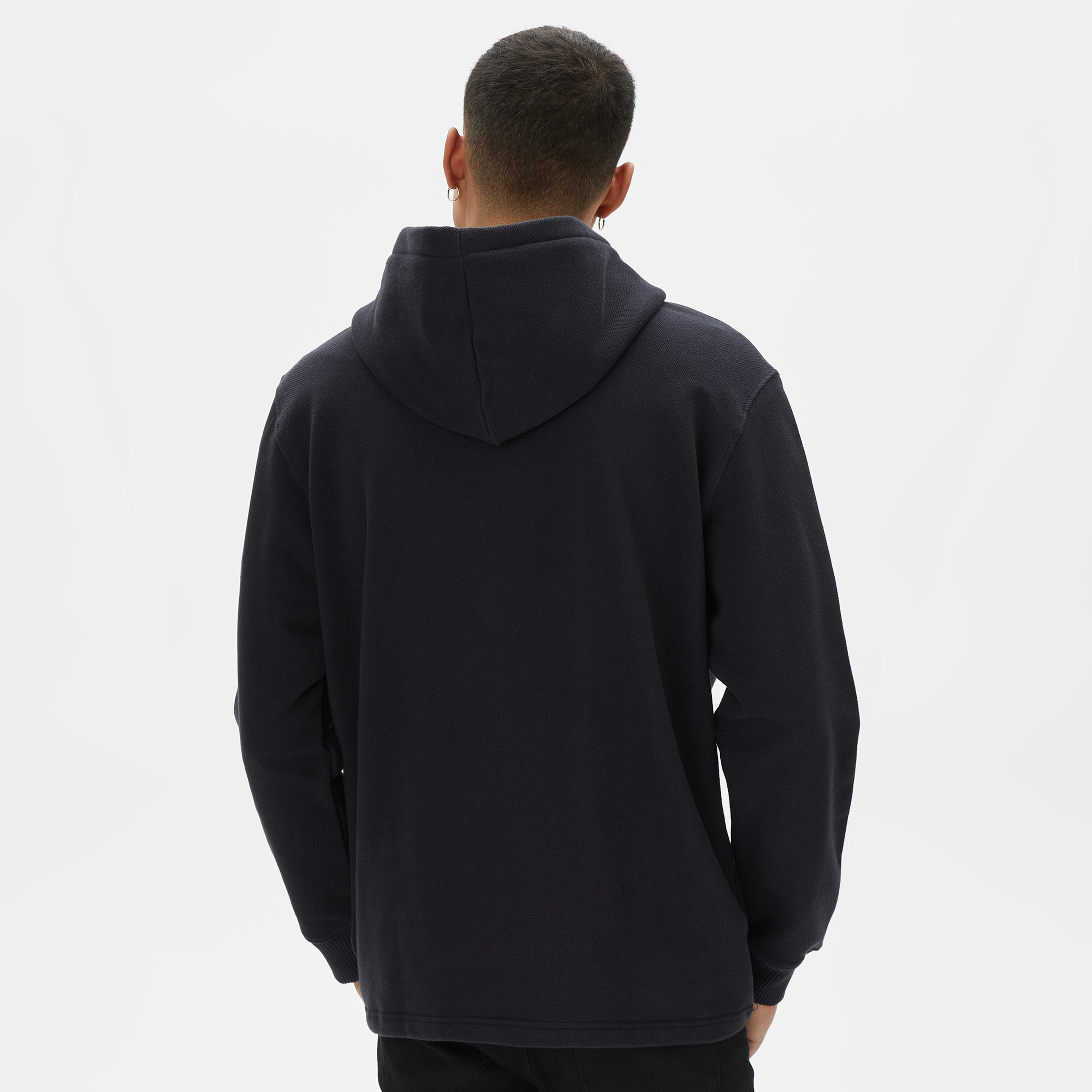 Dc Offpeak Erkek Siyah Hoodie