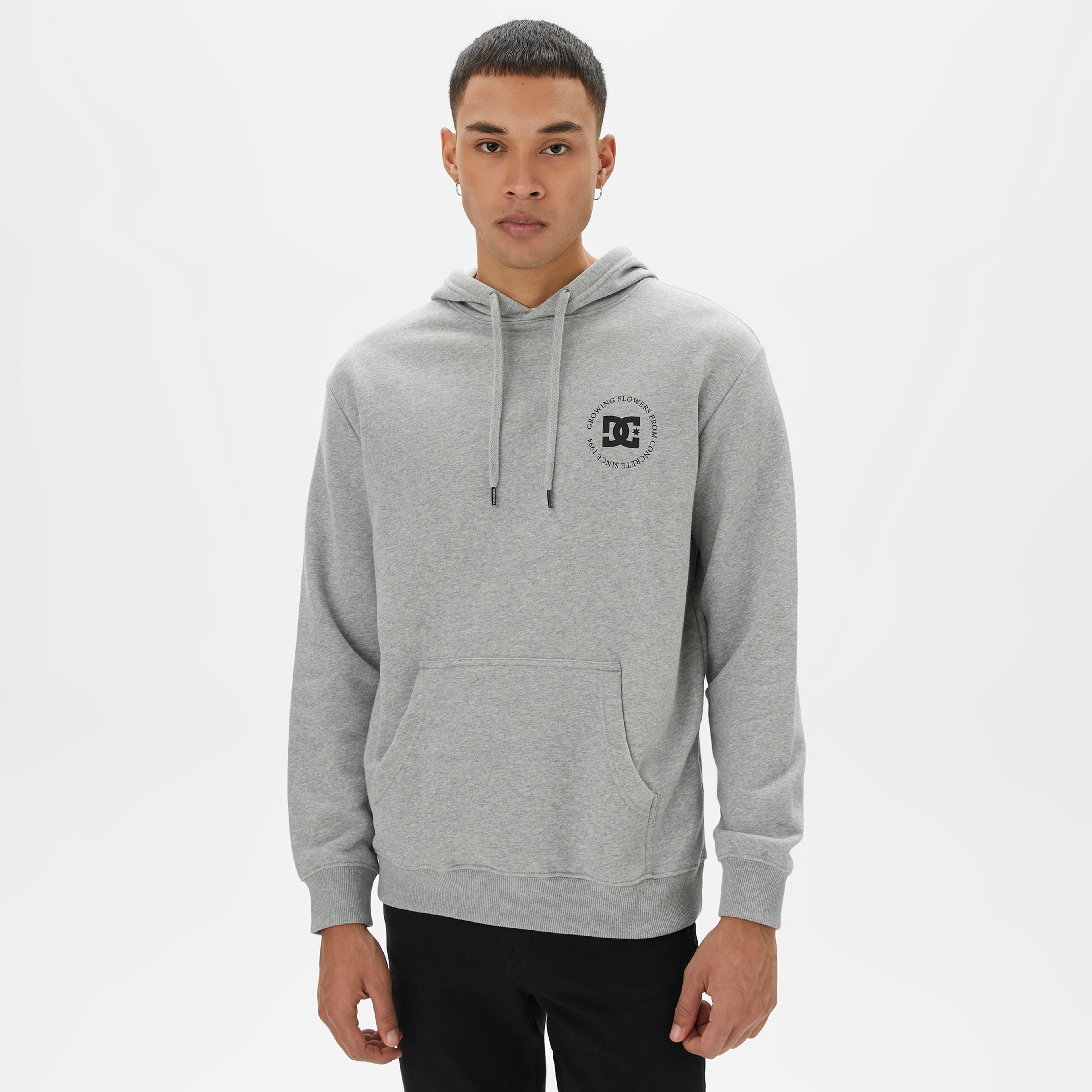 Dc Concrete Ph Erkek Gri Sweatshirt