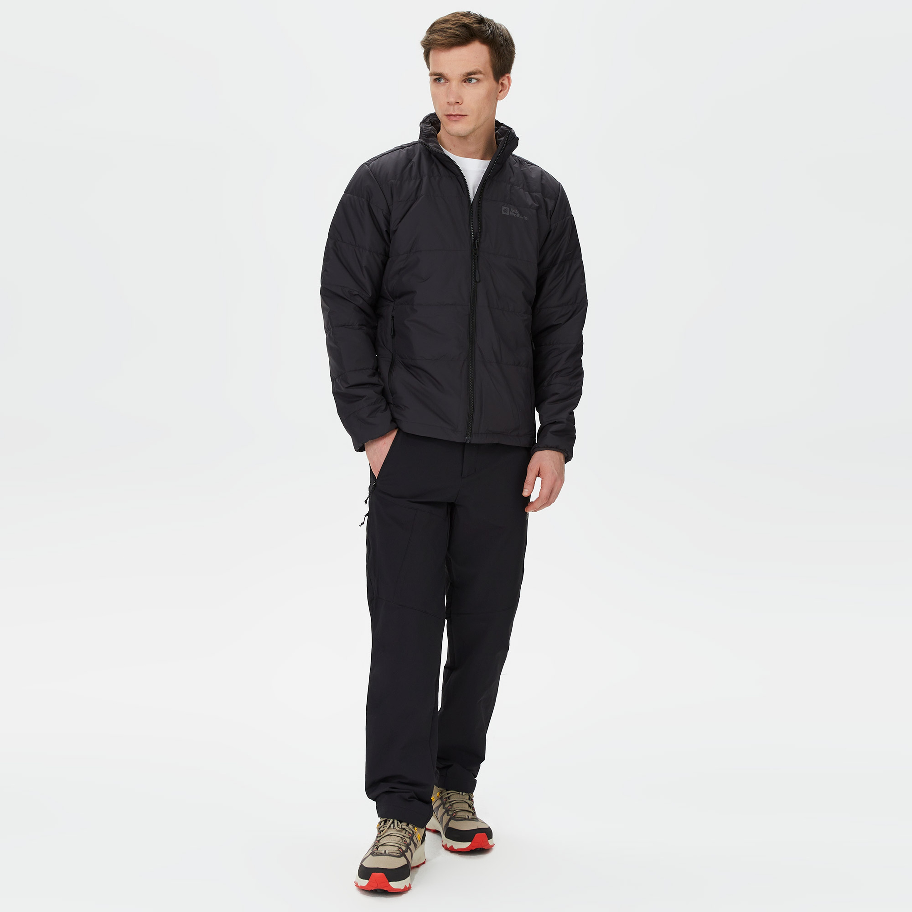 Jack Wolfskin Glastal Winter Erkek Siyah Pantolon