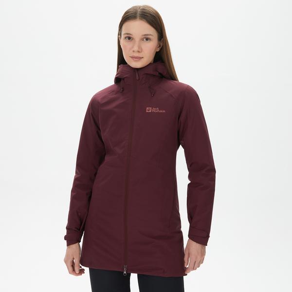 Jack Wolfskin Heidelstein Ins Kadın Kahverengi Mont