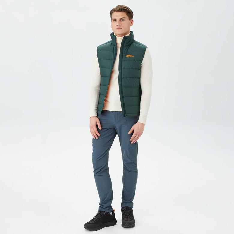 Jack Wolfskin Ather Down Vest Erkek Siyah Yelek