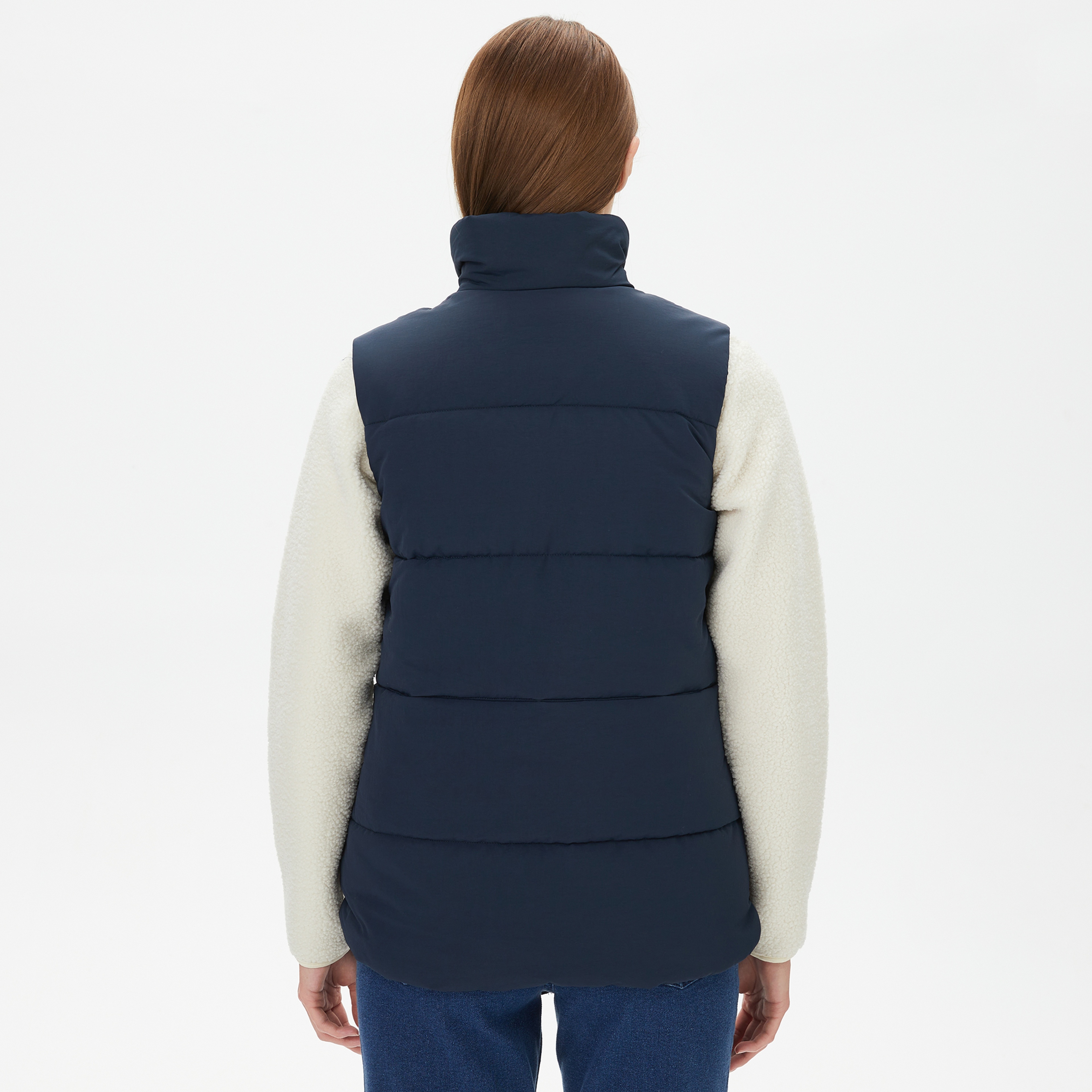 Jack Wolfskin White Frost Vest Kadın Mavi Yelek