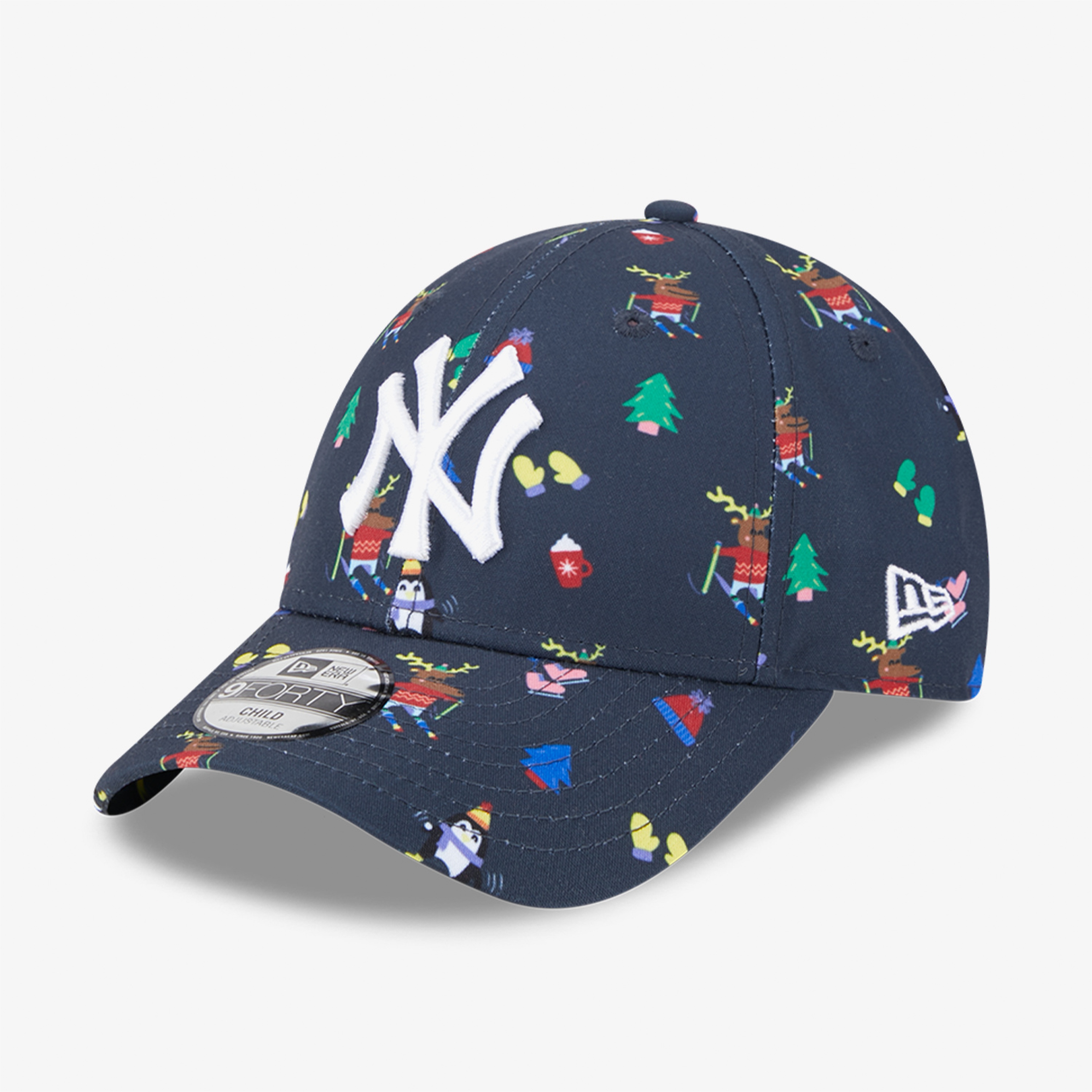 New?Era?Festive?9FORTY Çocuk Lacivert Şapka