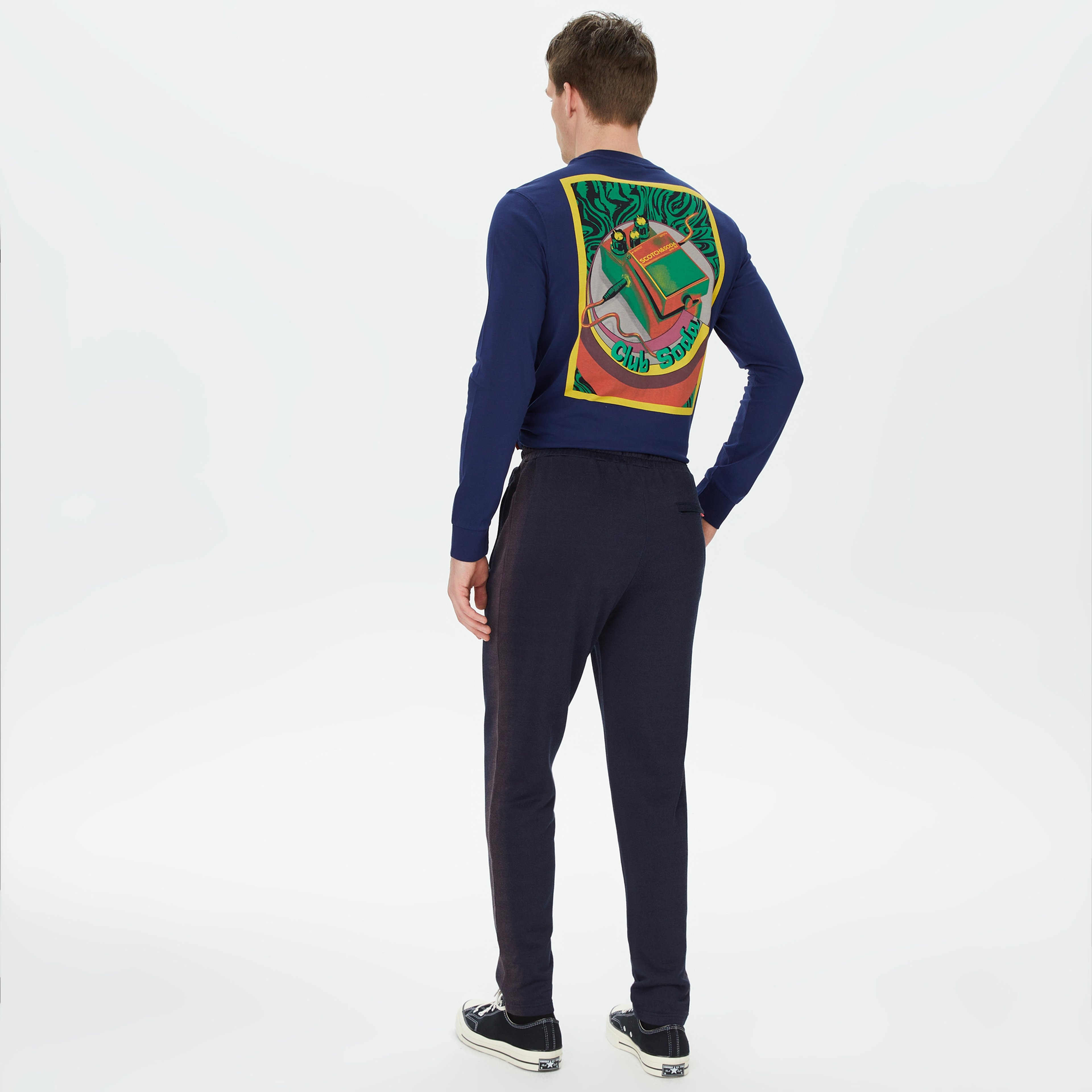 Scotch&Soda Erkek Siyah Eşofman Altı