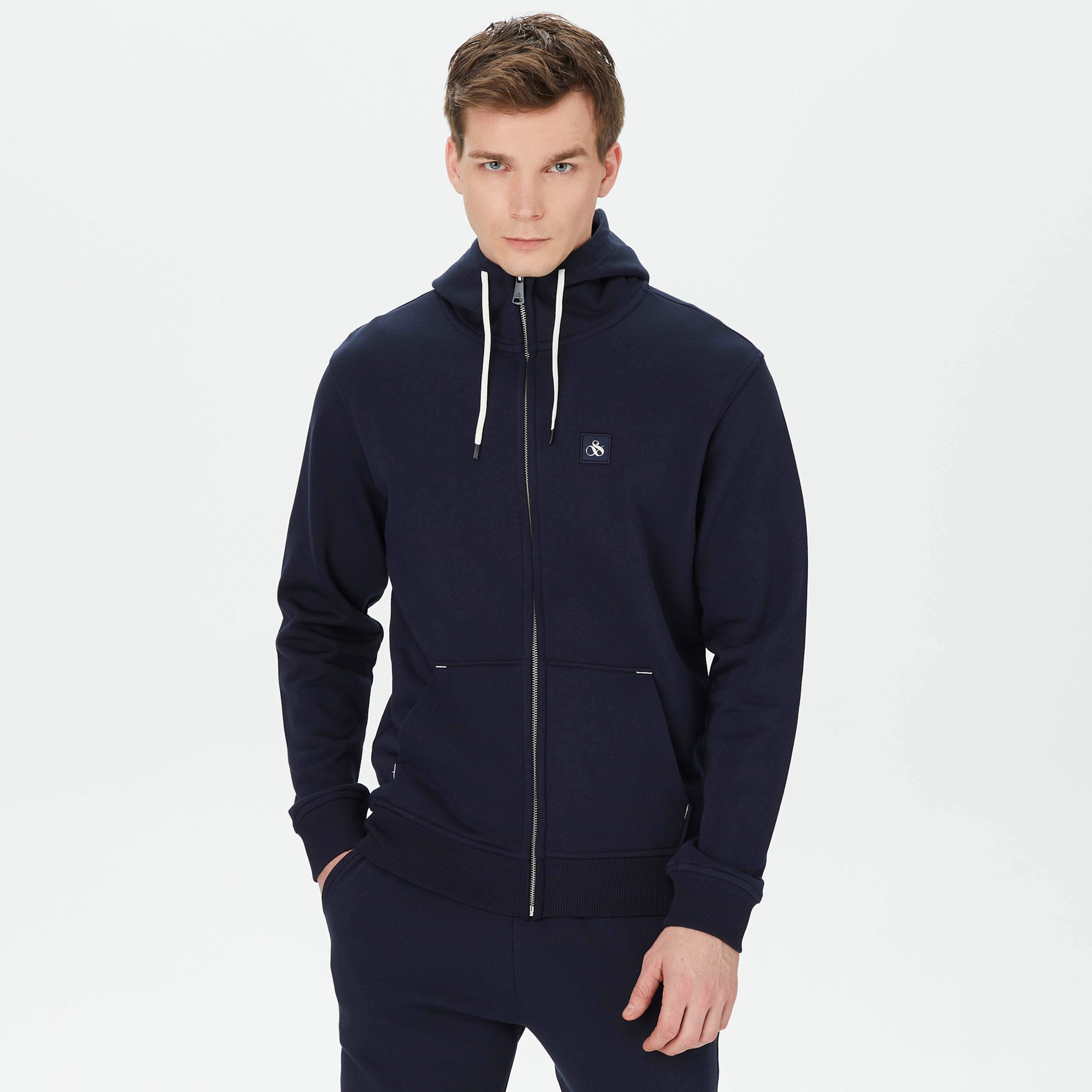 Scotch&Soda Erkek Siyah Sweatshirt