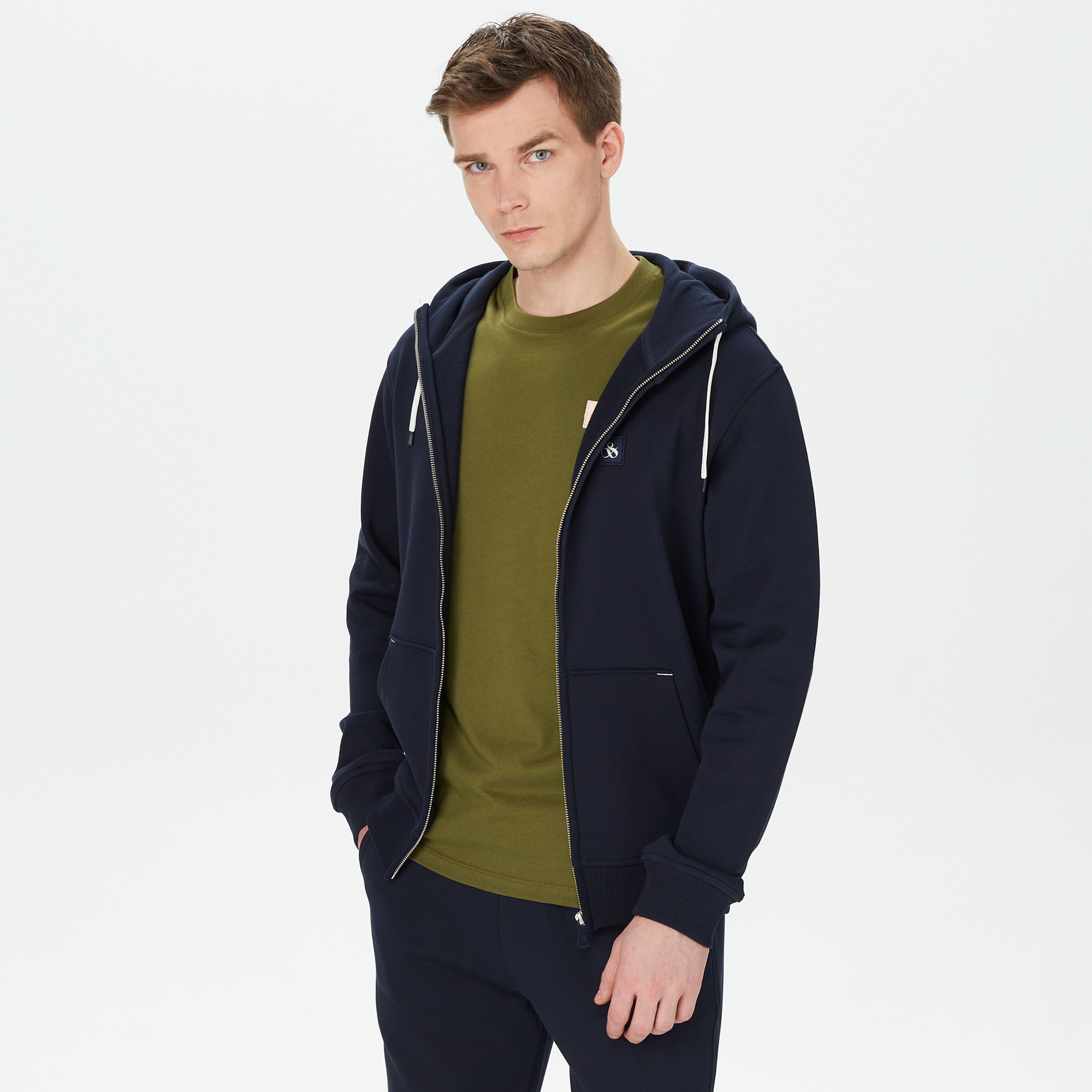 Scotch&Soda Erkek Siyah Sweatshirt