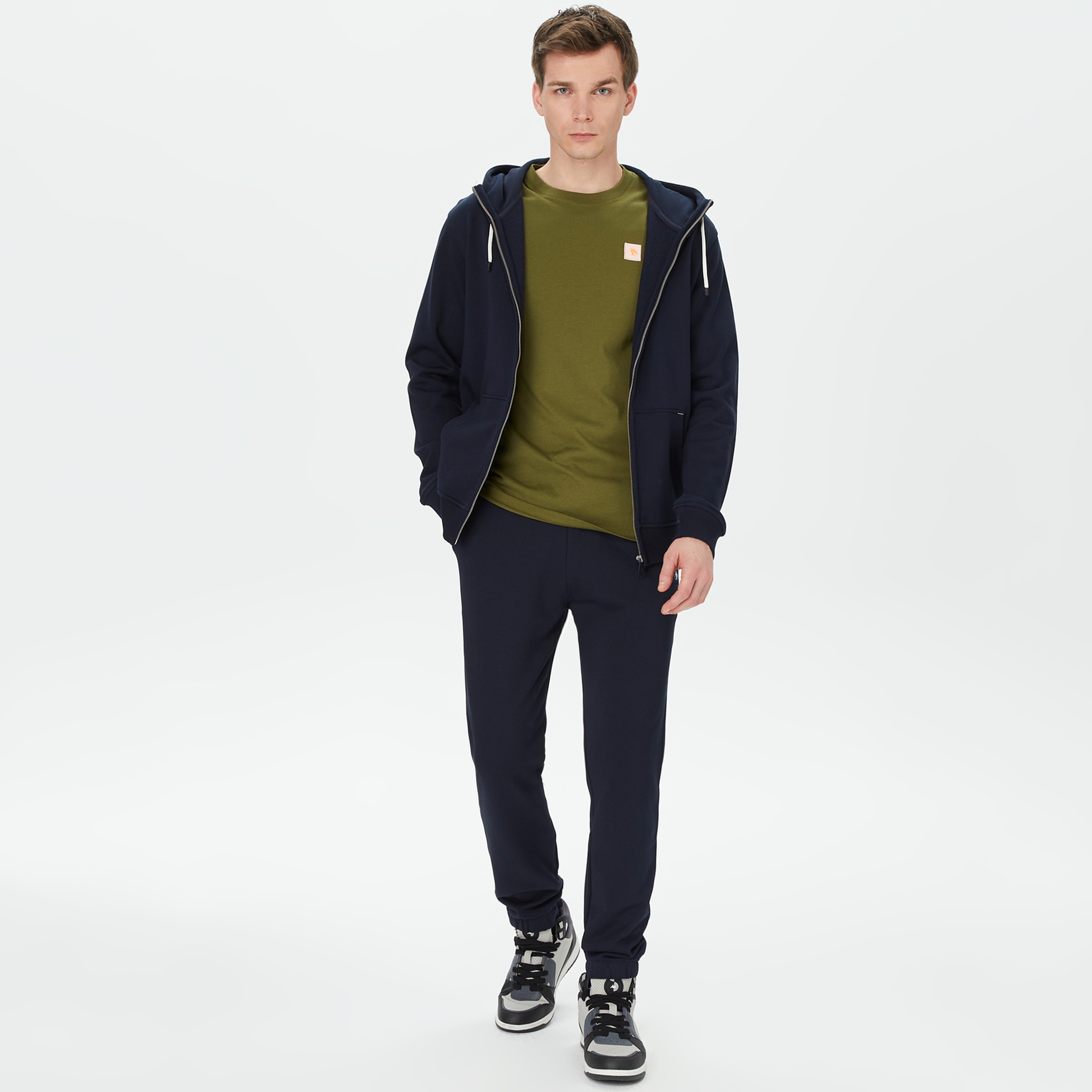 Scotch&Soda Erkek Siyah Sweatshirt