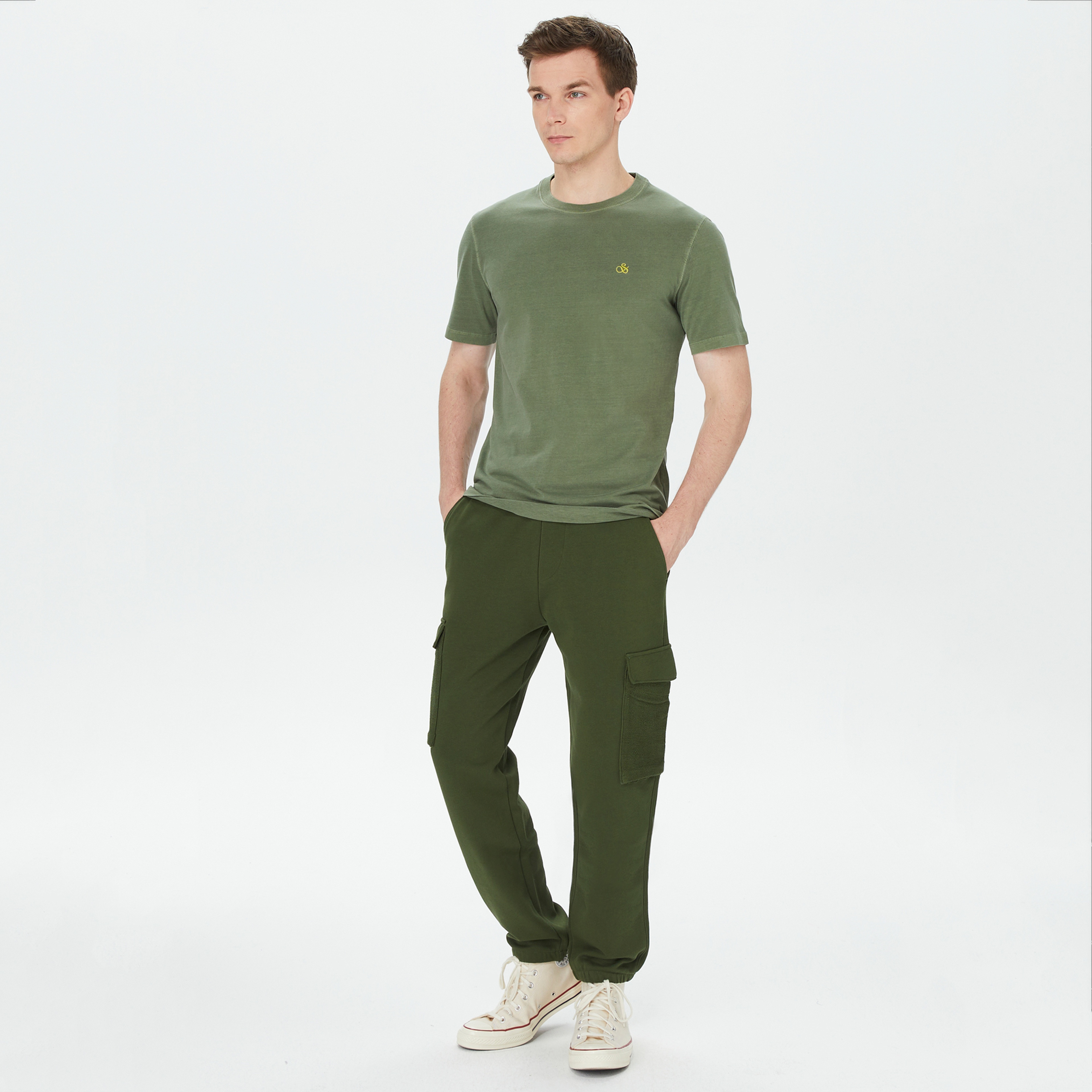 Scotch&Soda Erkek Yeşil Eşofman Altı