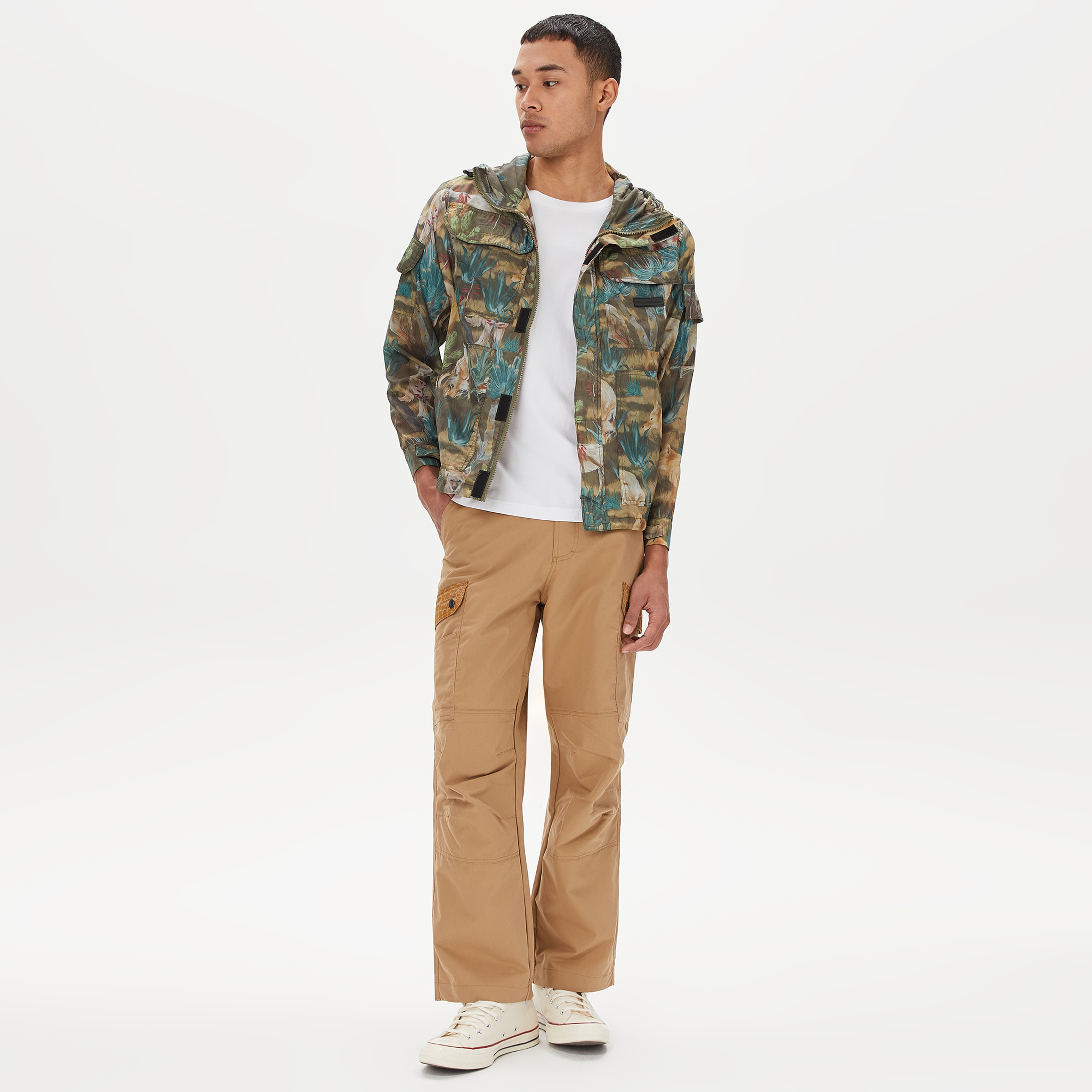 The Hundreds Diptera Erkek Yeşil Ceket