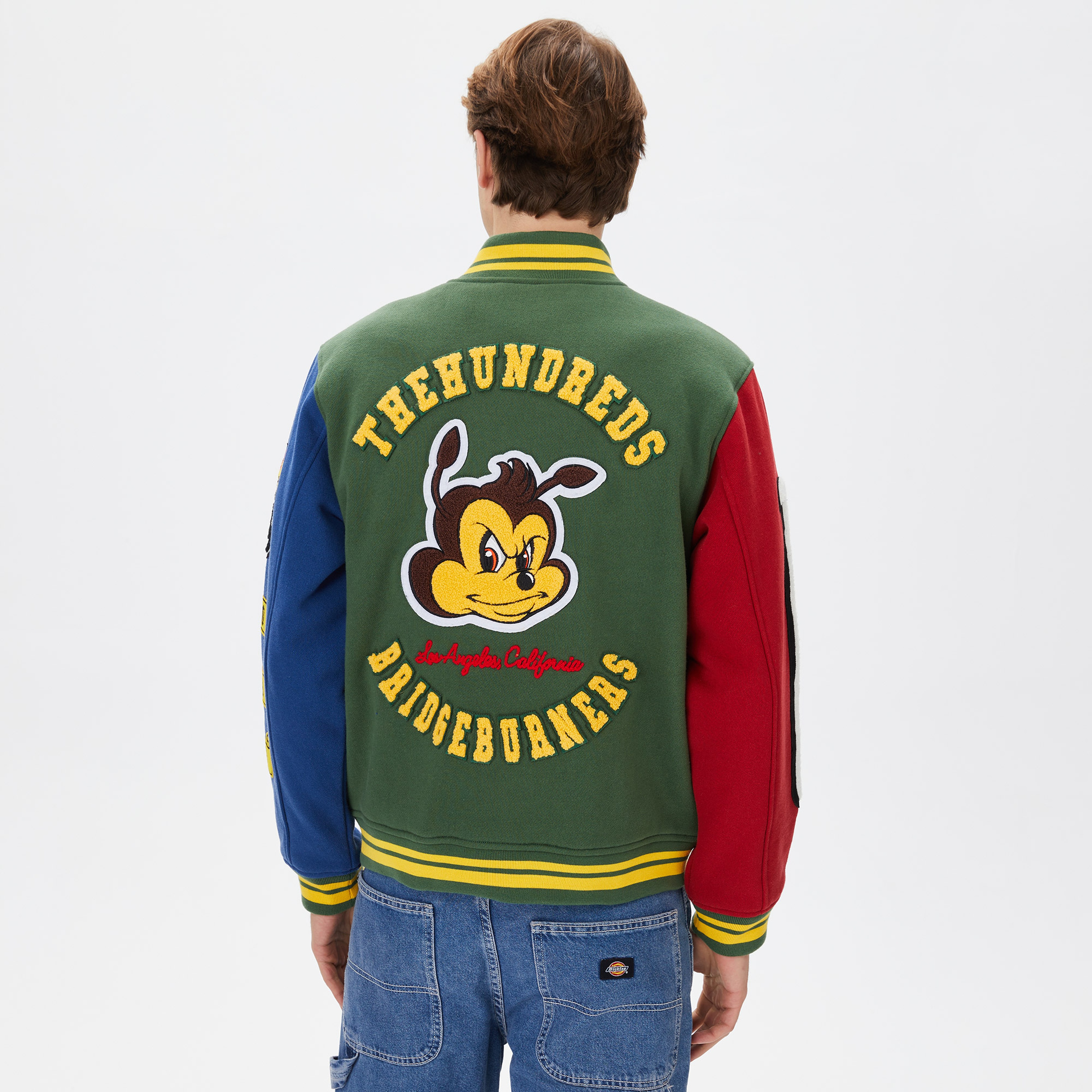 The Hundreds Reply Letterman Erkek Yeşil Ceket