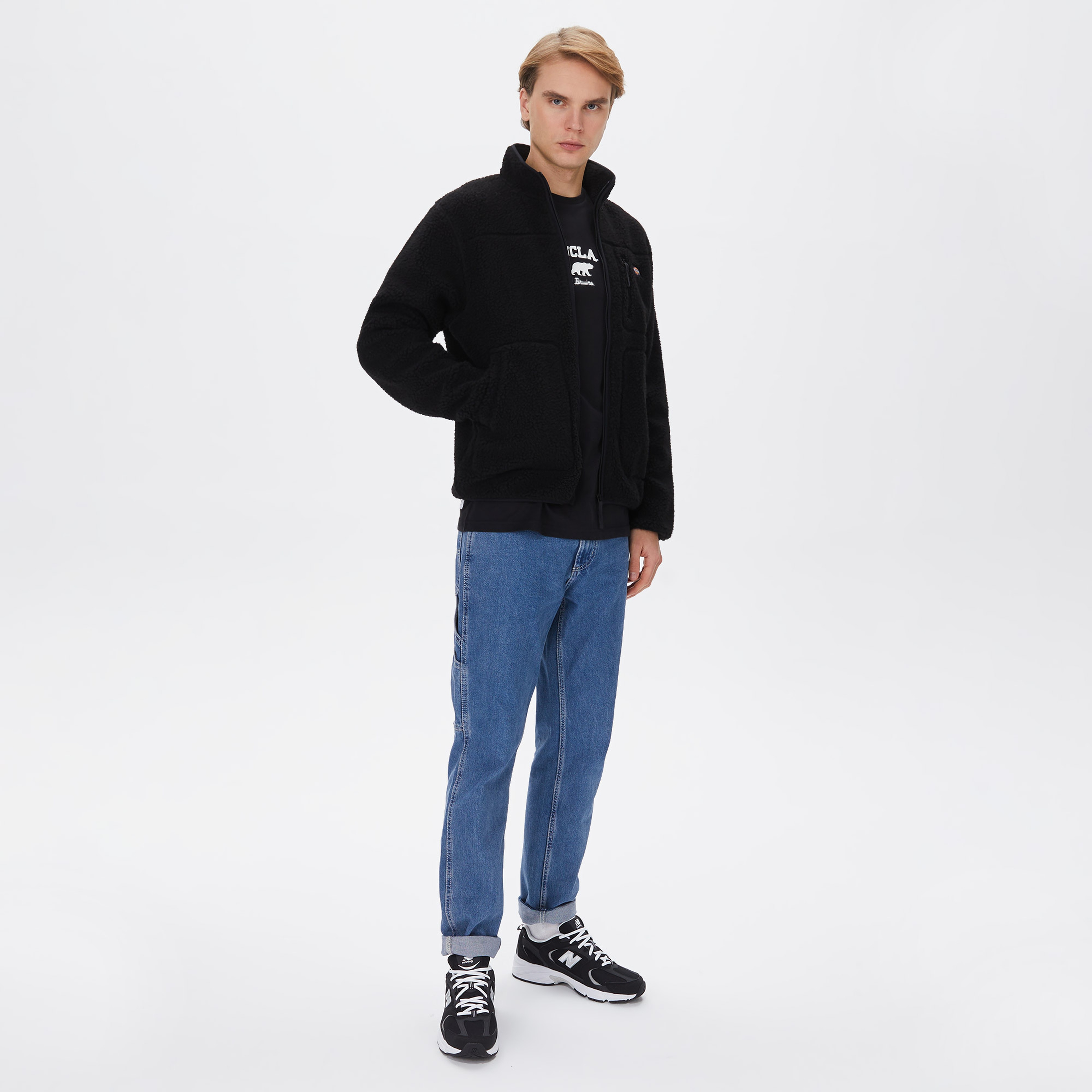 Dickies Erkek Siyah Sweatshirt