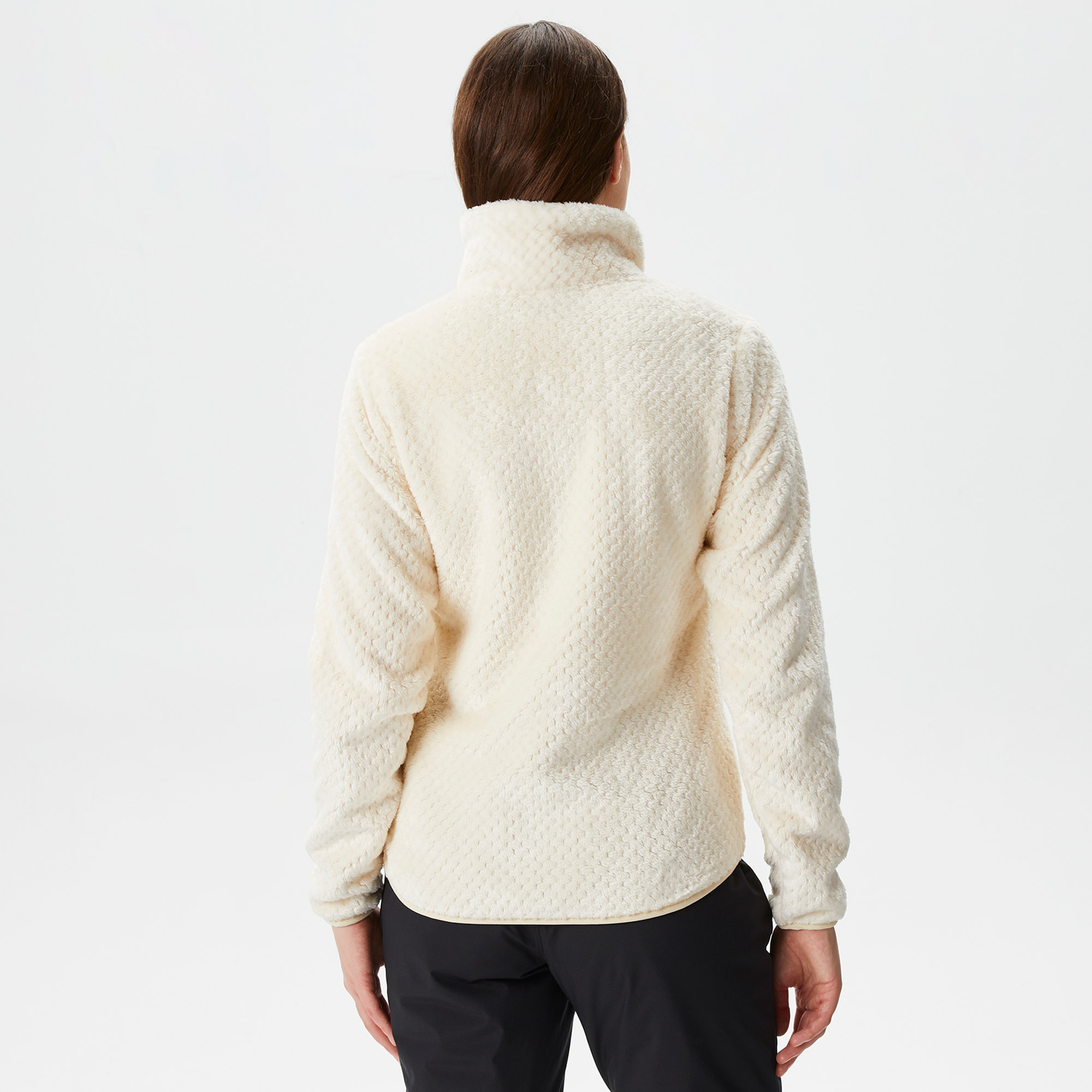 Columbia Fire Side II Sherpa Kadın Beyaz Fermuarlı Polar Ceket