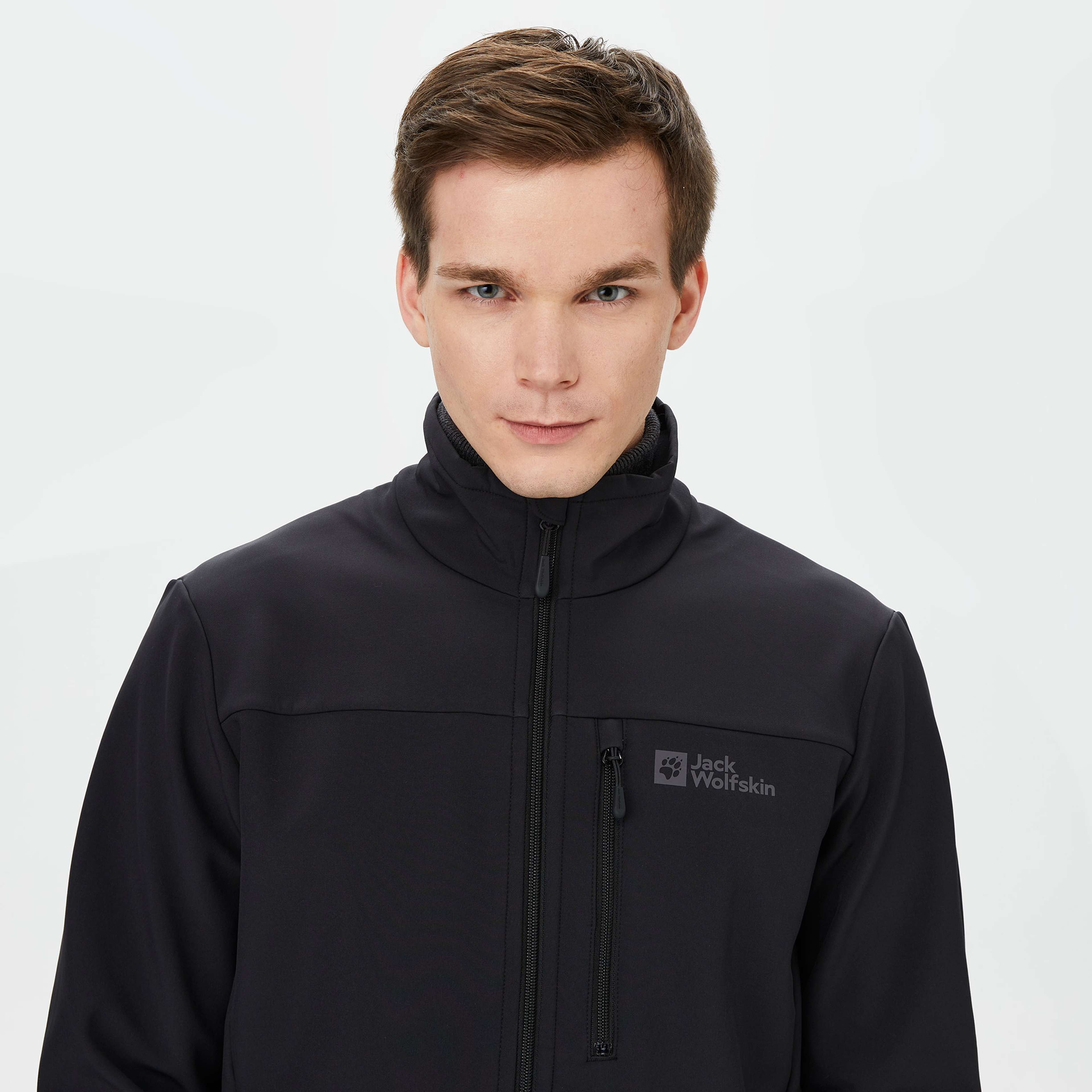 Jack Wolfskin Whirlwind Erkek Siyah Mont