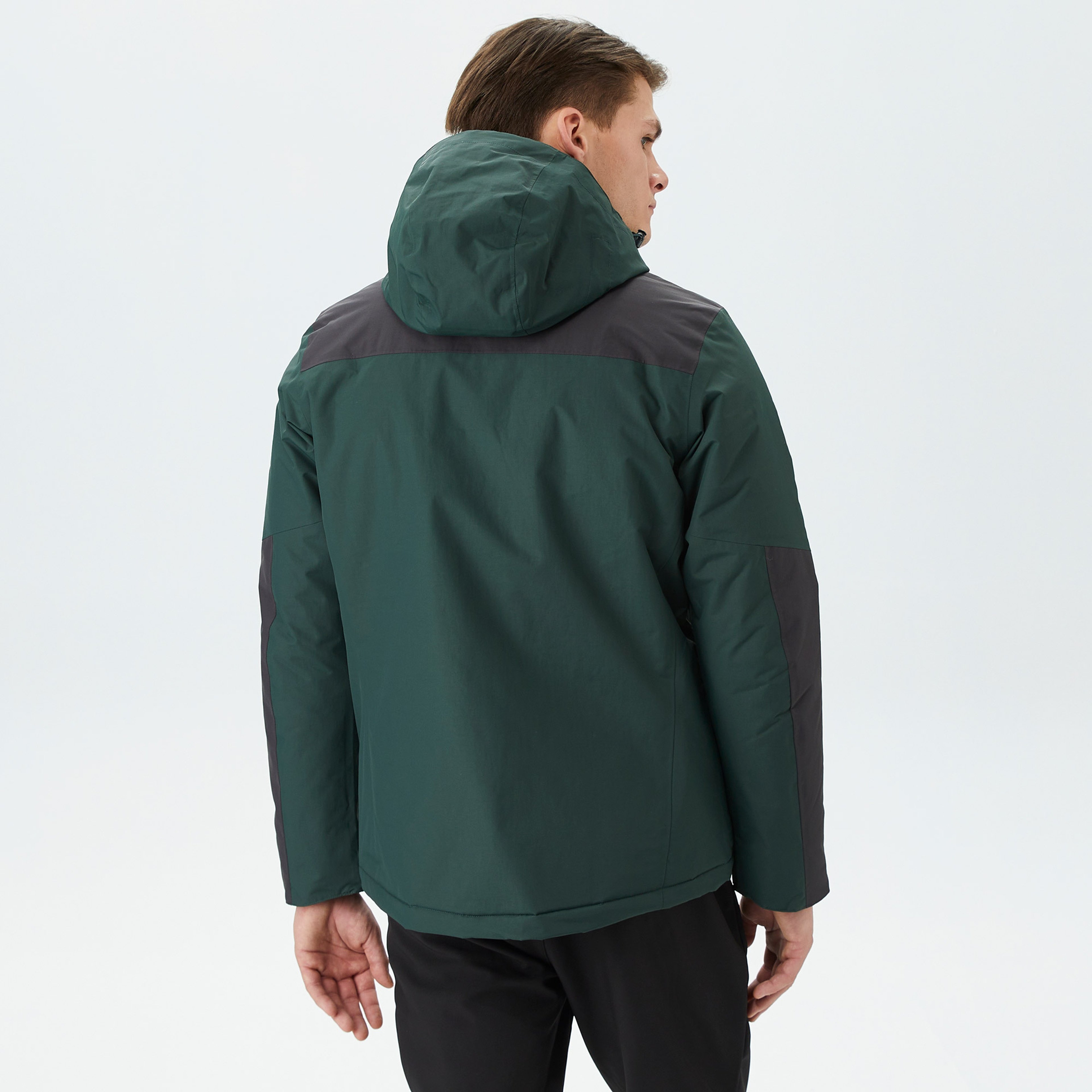 Jack Wolfskin Jasper Ins Erkek Siyah Mont