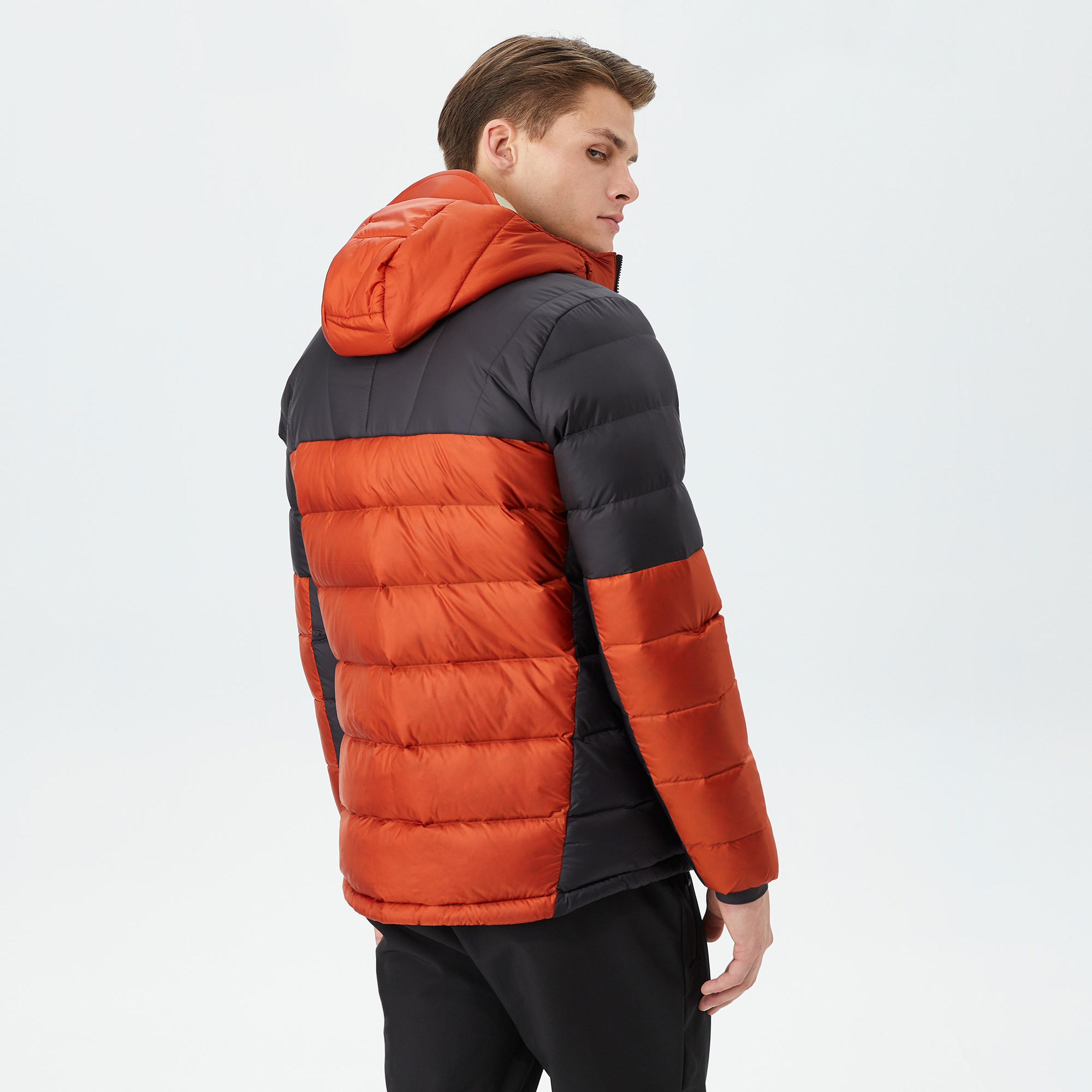 Jack Wolfskin Nebelhorn Down Hoody Erkek Kırmızı Mont