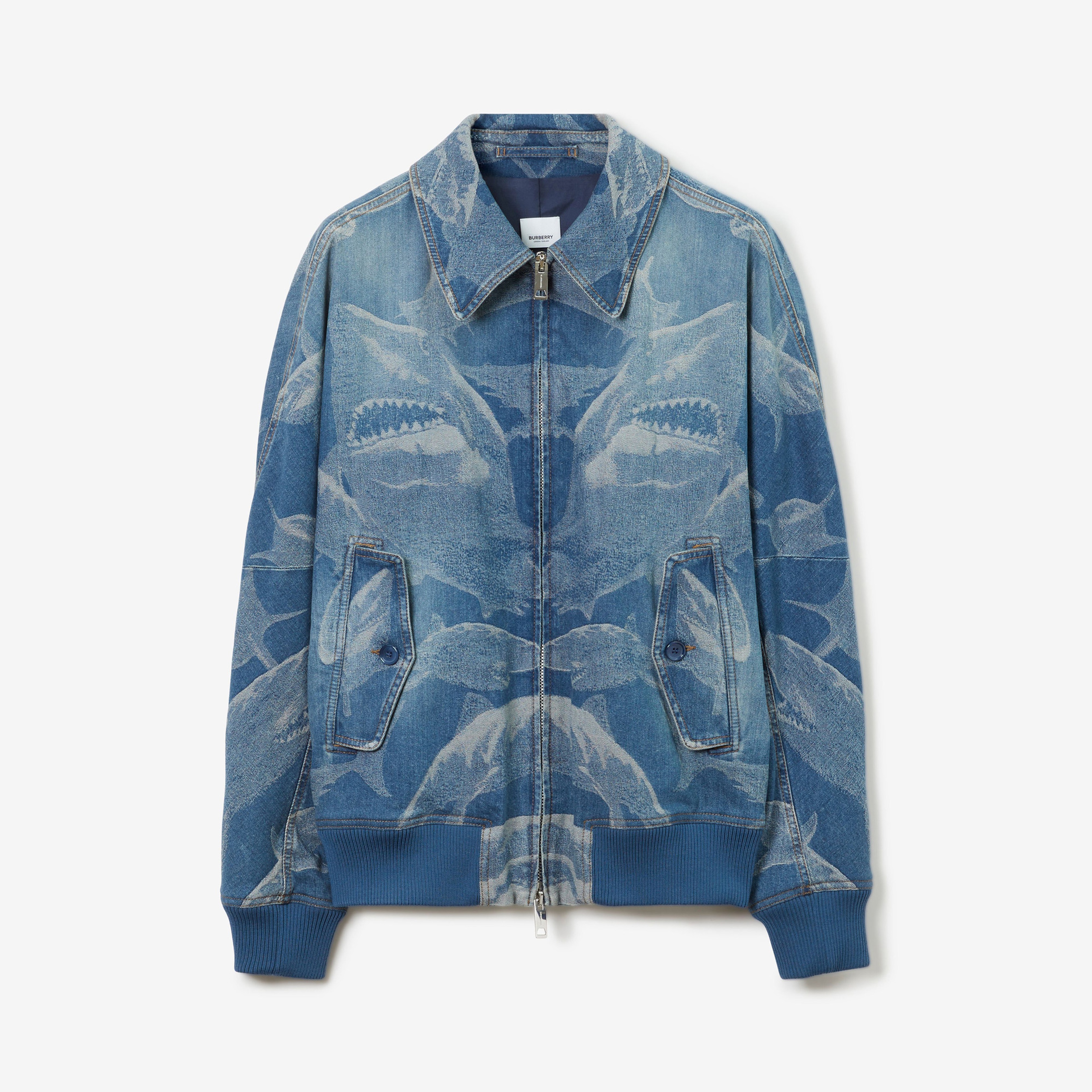 Burberry Erkek Lacivert Mont