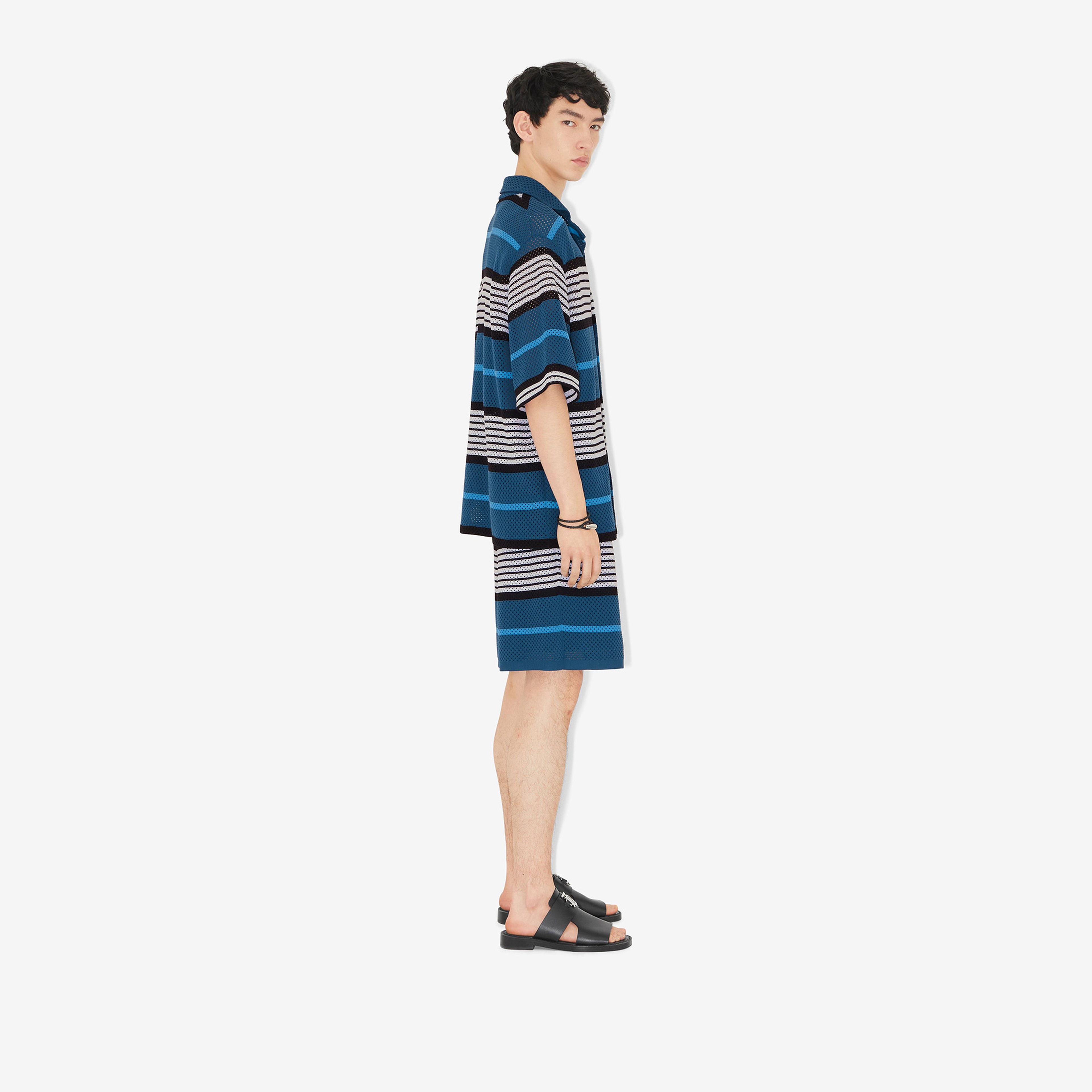 Burberry Erkek Lacivert Gömlek