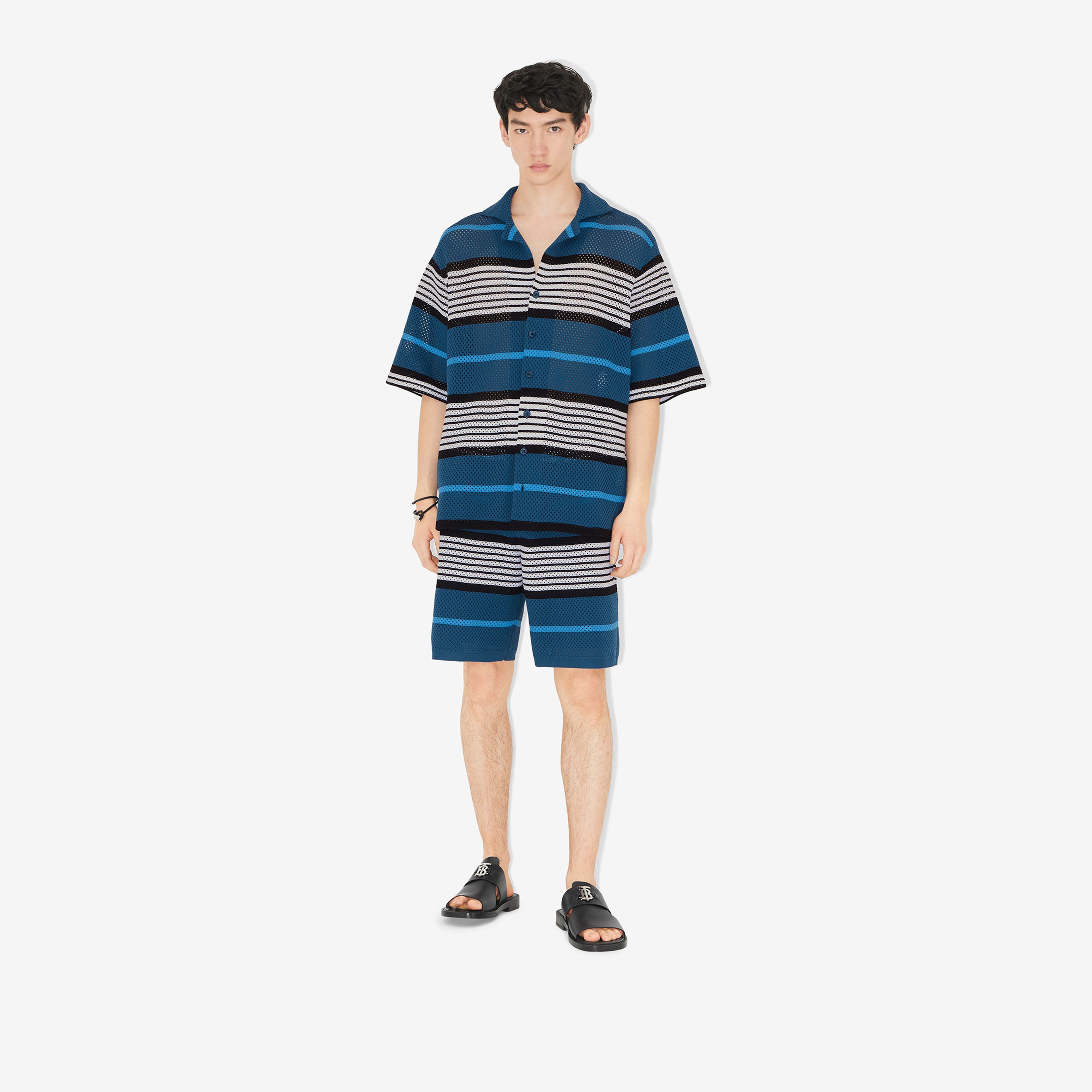 Burberry Erkek Lacivert Gömlek