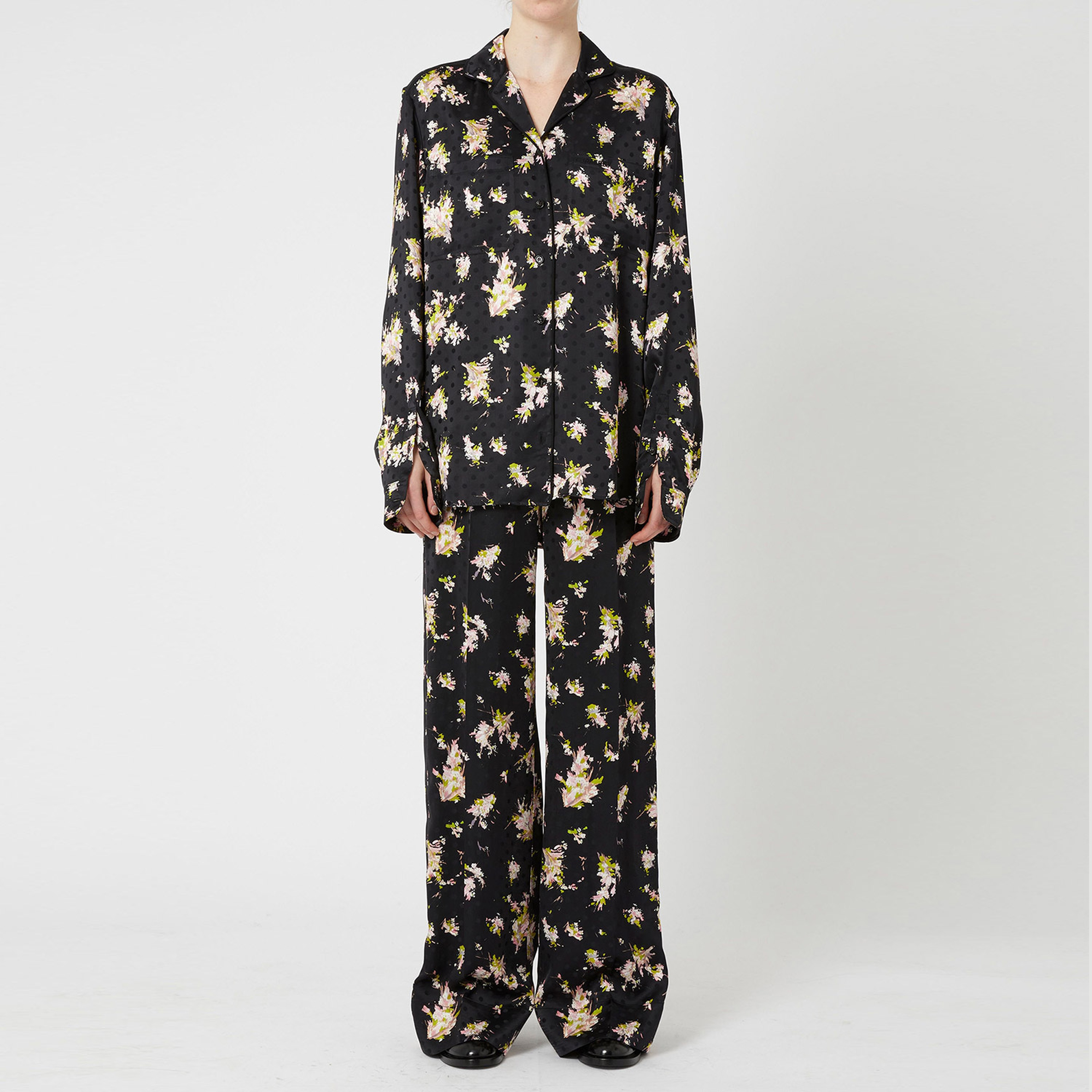 Burberry Kadın Siyah Gömlek