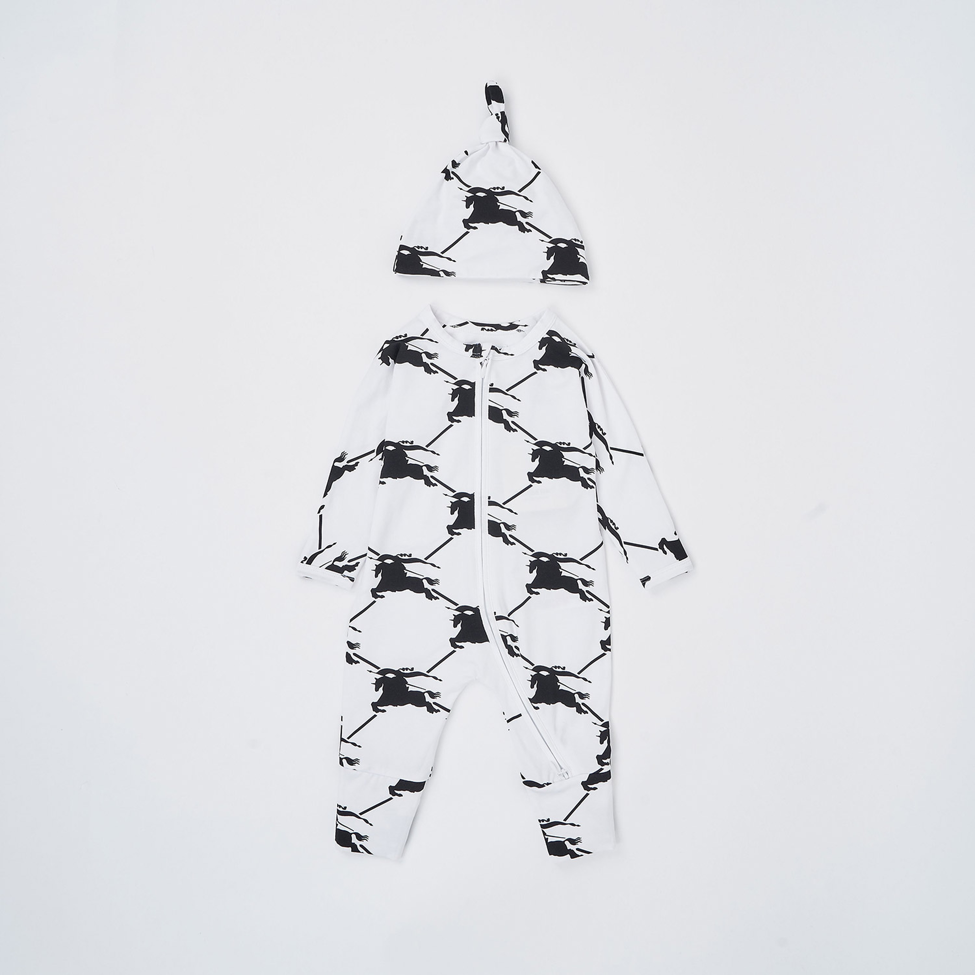 Burberry Çocuk Siyah Bebek Seti