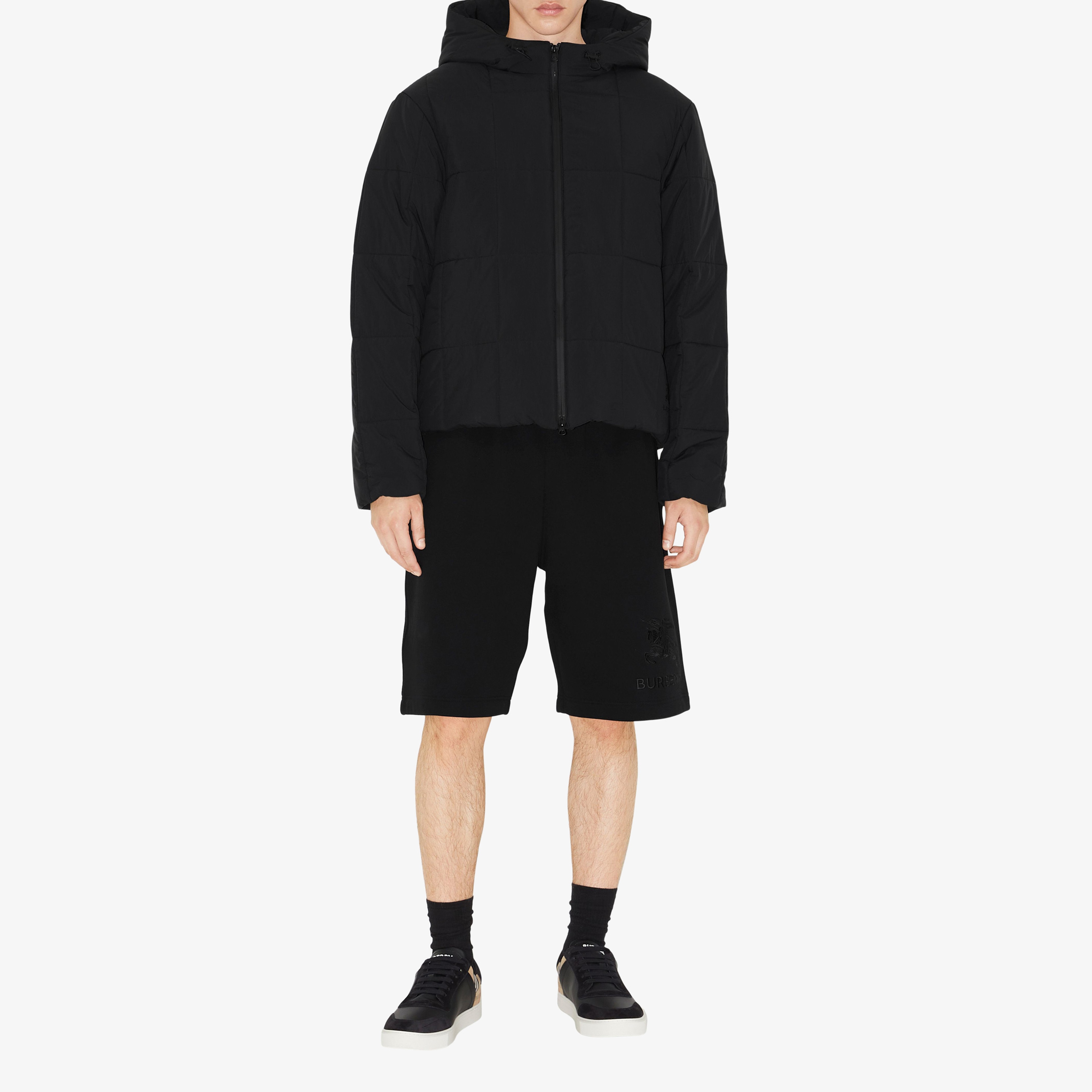 Burberry Erkek Siyah Mont