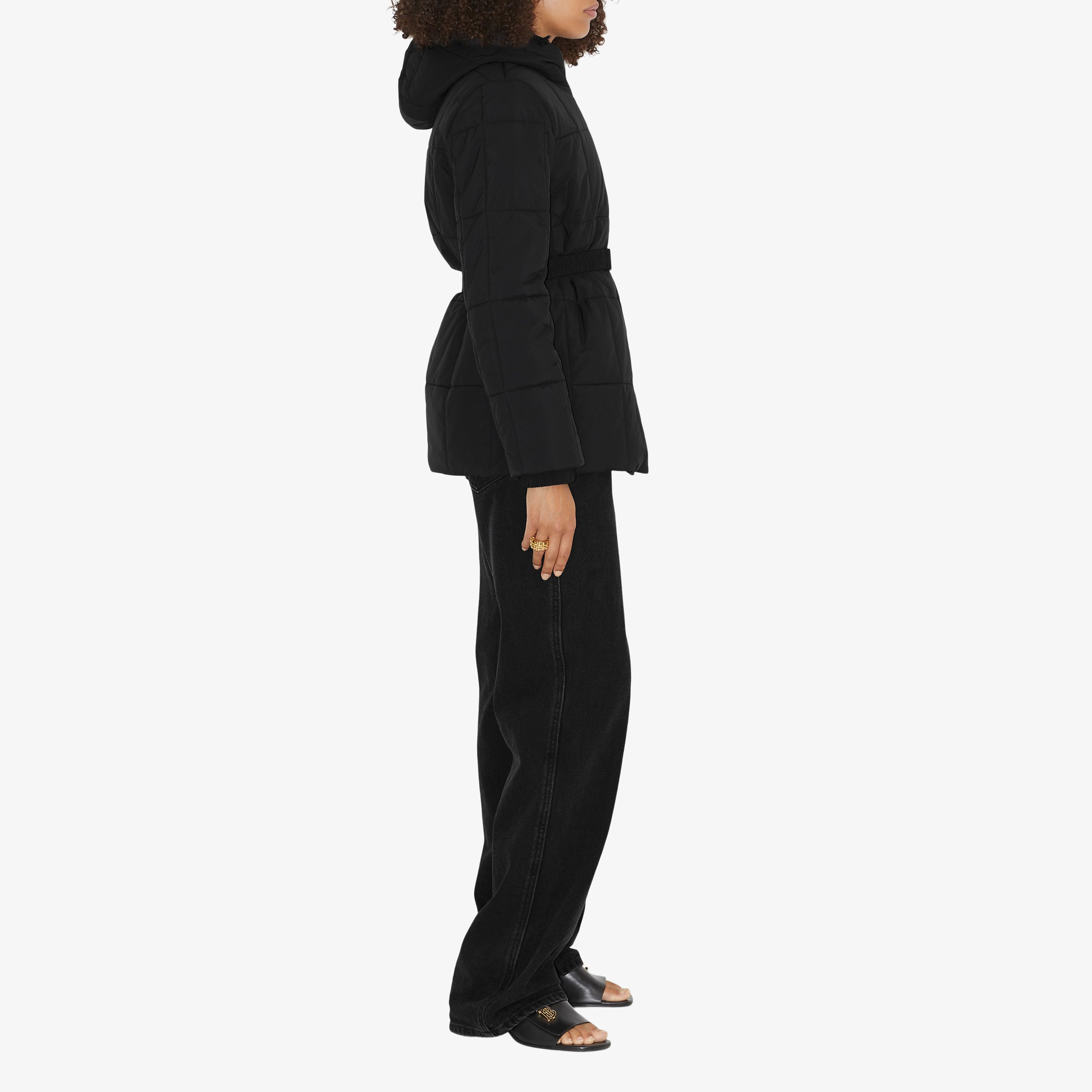 Burberry Kadın Siyah Mont