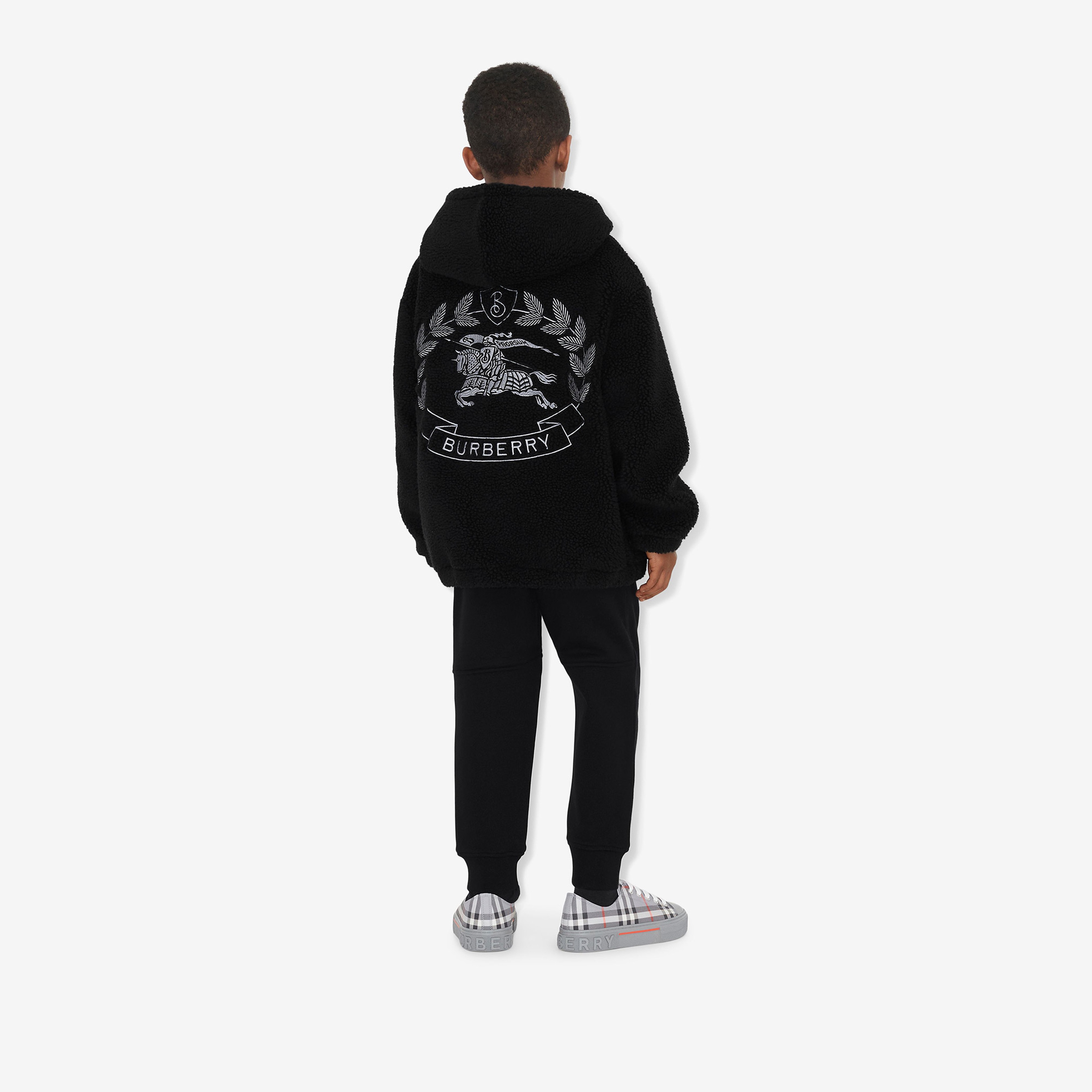 Burberry Çocuk Siyah Sweatshirt