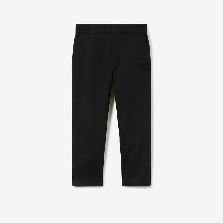 Burberry Çocuk Siyah Pantolon