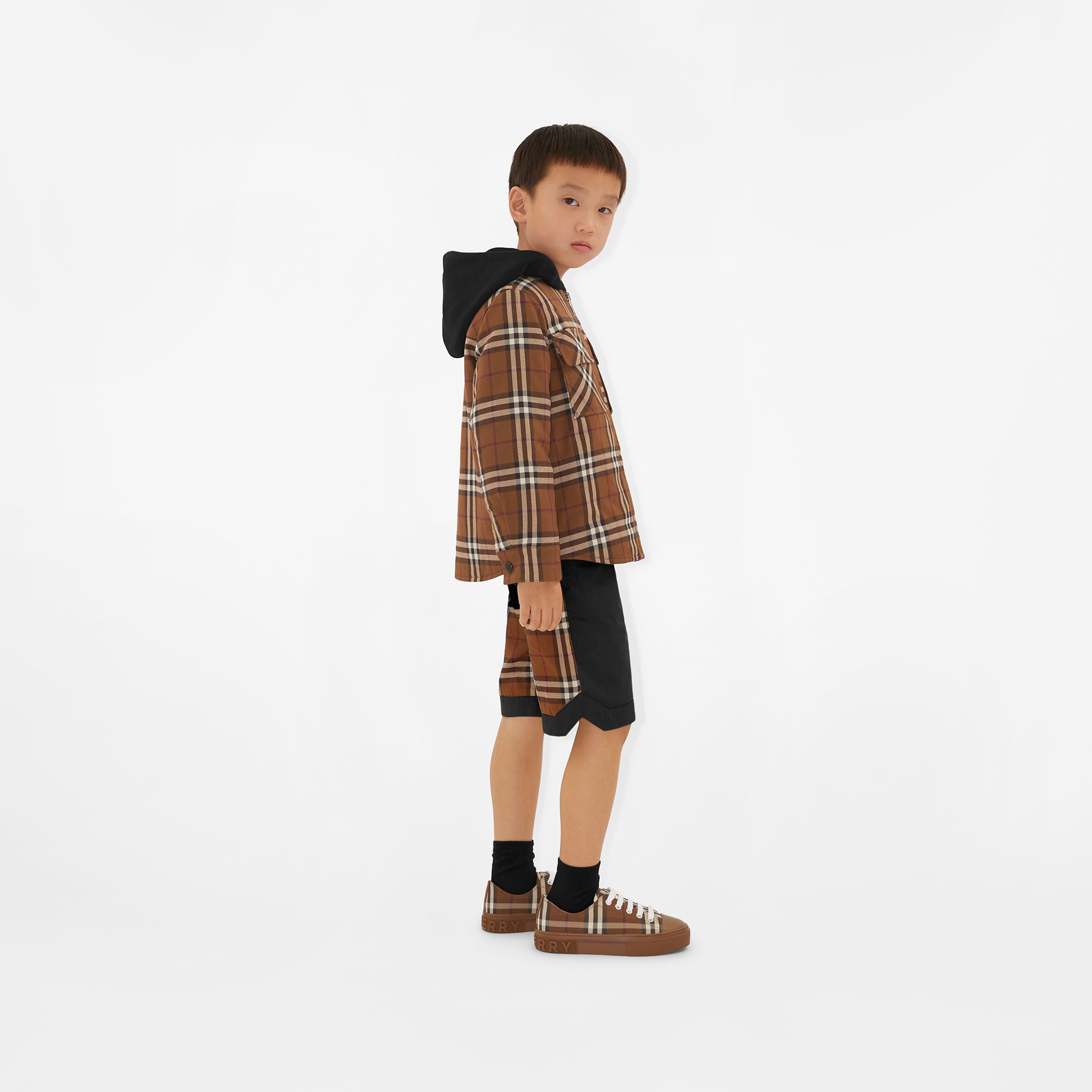 Burberry Çocuk Siyah Şort