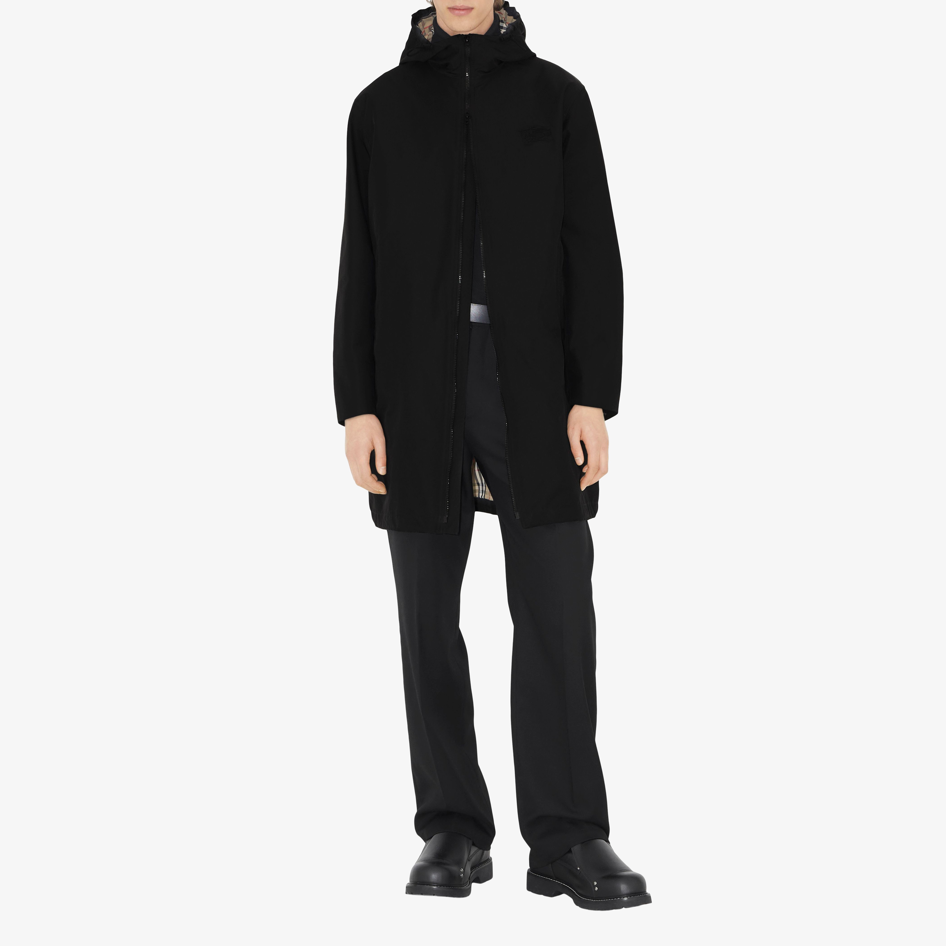 Burberry Erkek Siyah Mont