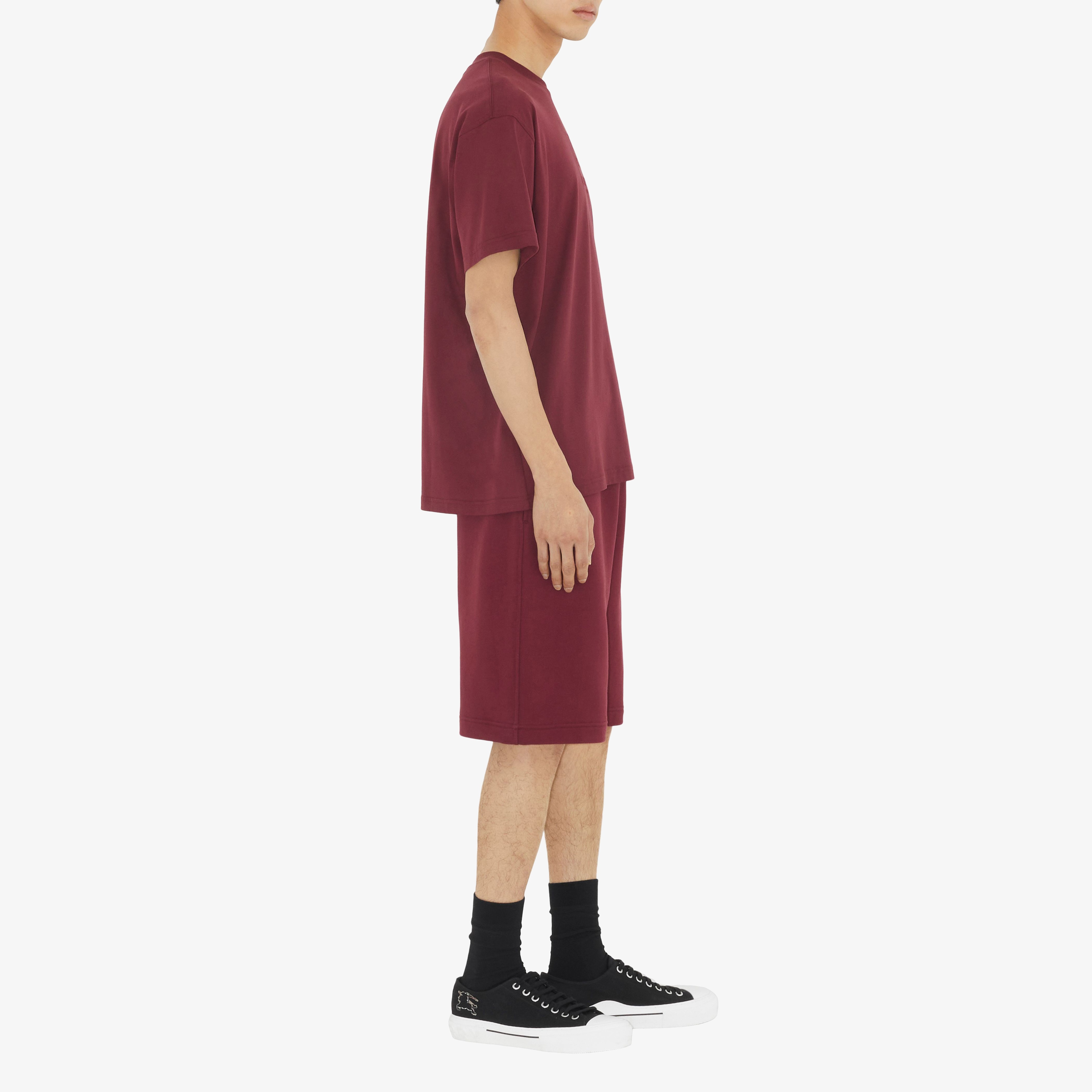 Burberry Erkek Bordo T-Shirt