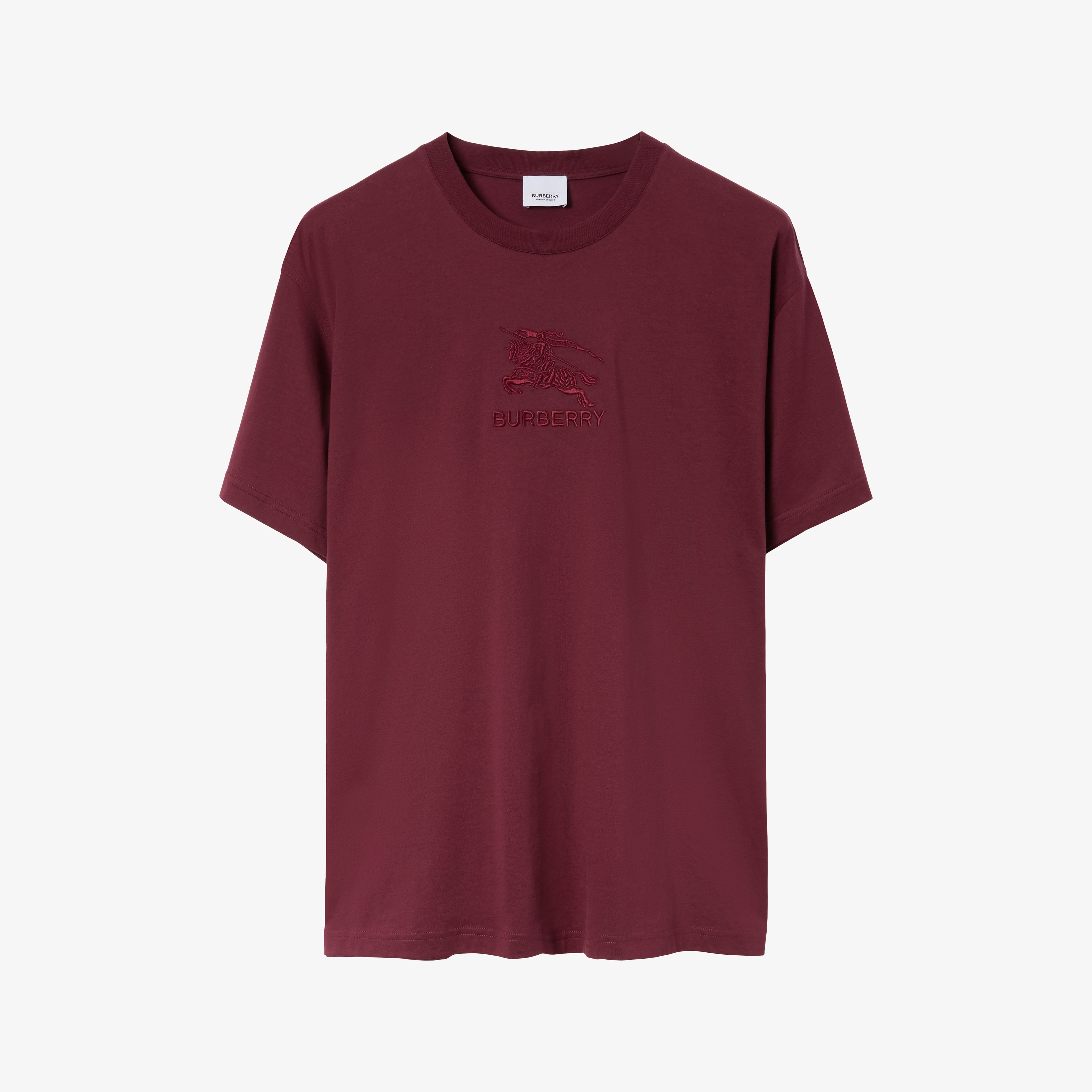 Burberry Erkek Bordo T-Shirt