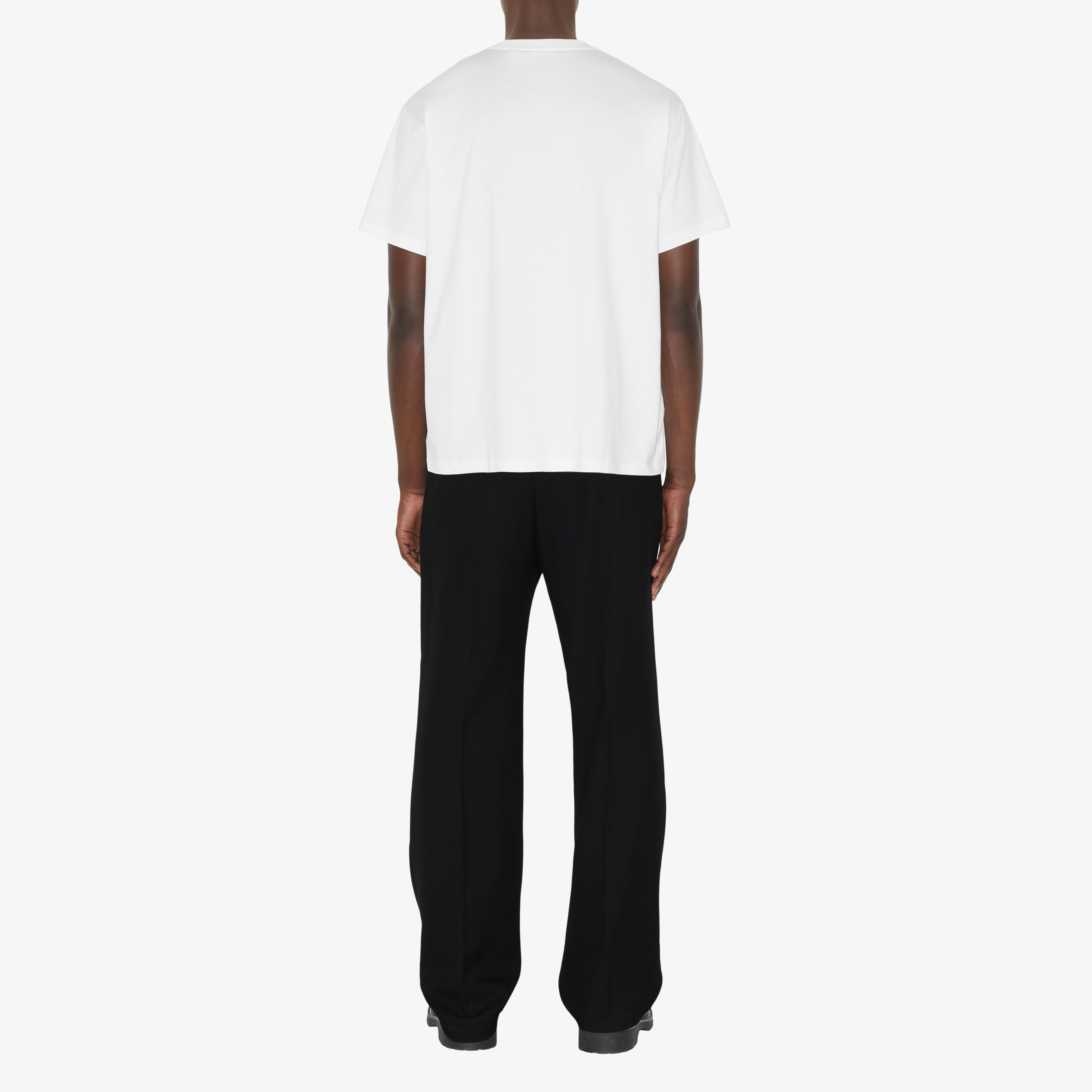 Burberry Erkek Beyaz T-Shirt