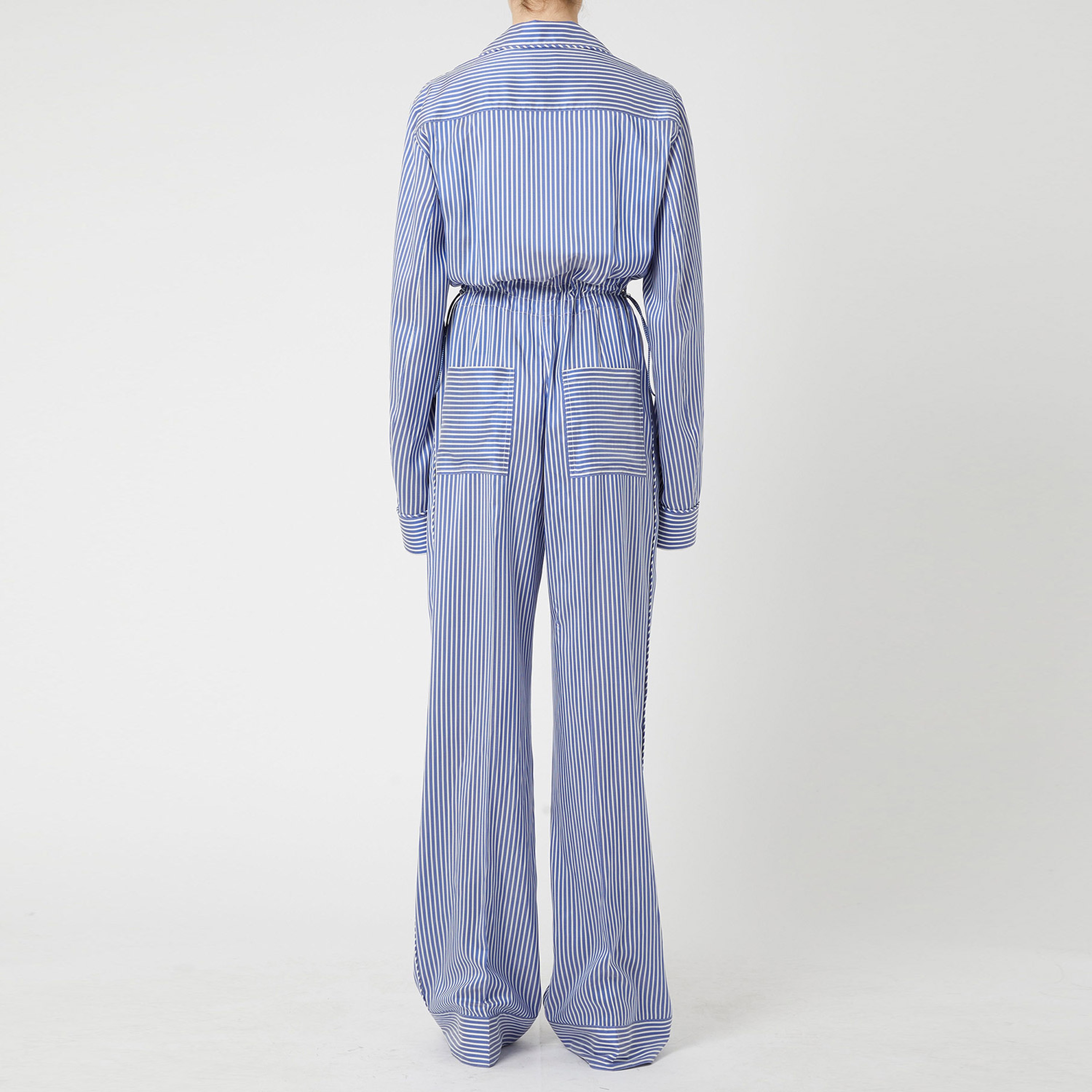 Burberry Kadın Mavi Pantolon