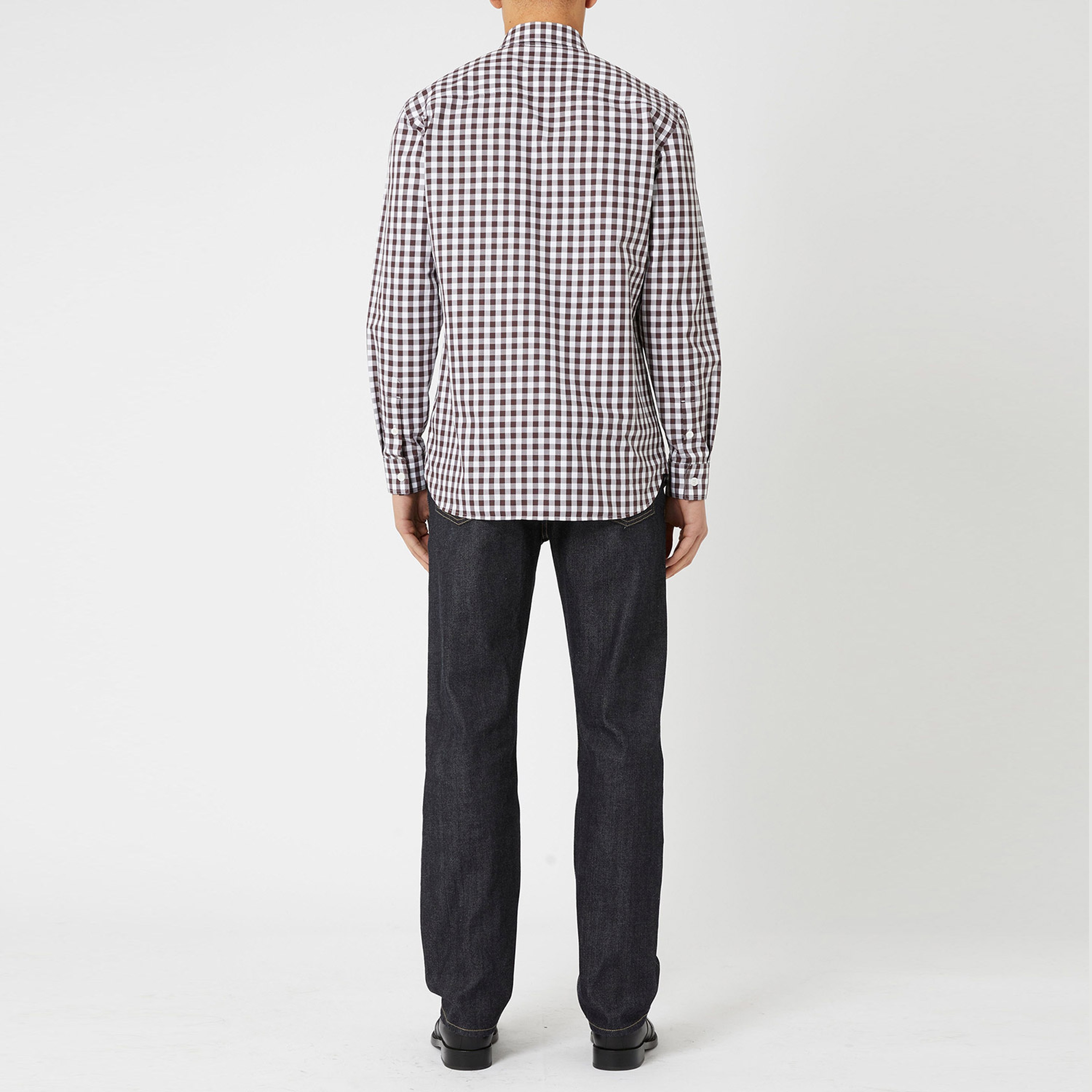 Burberry Erkek Bordo Gömlek