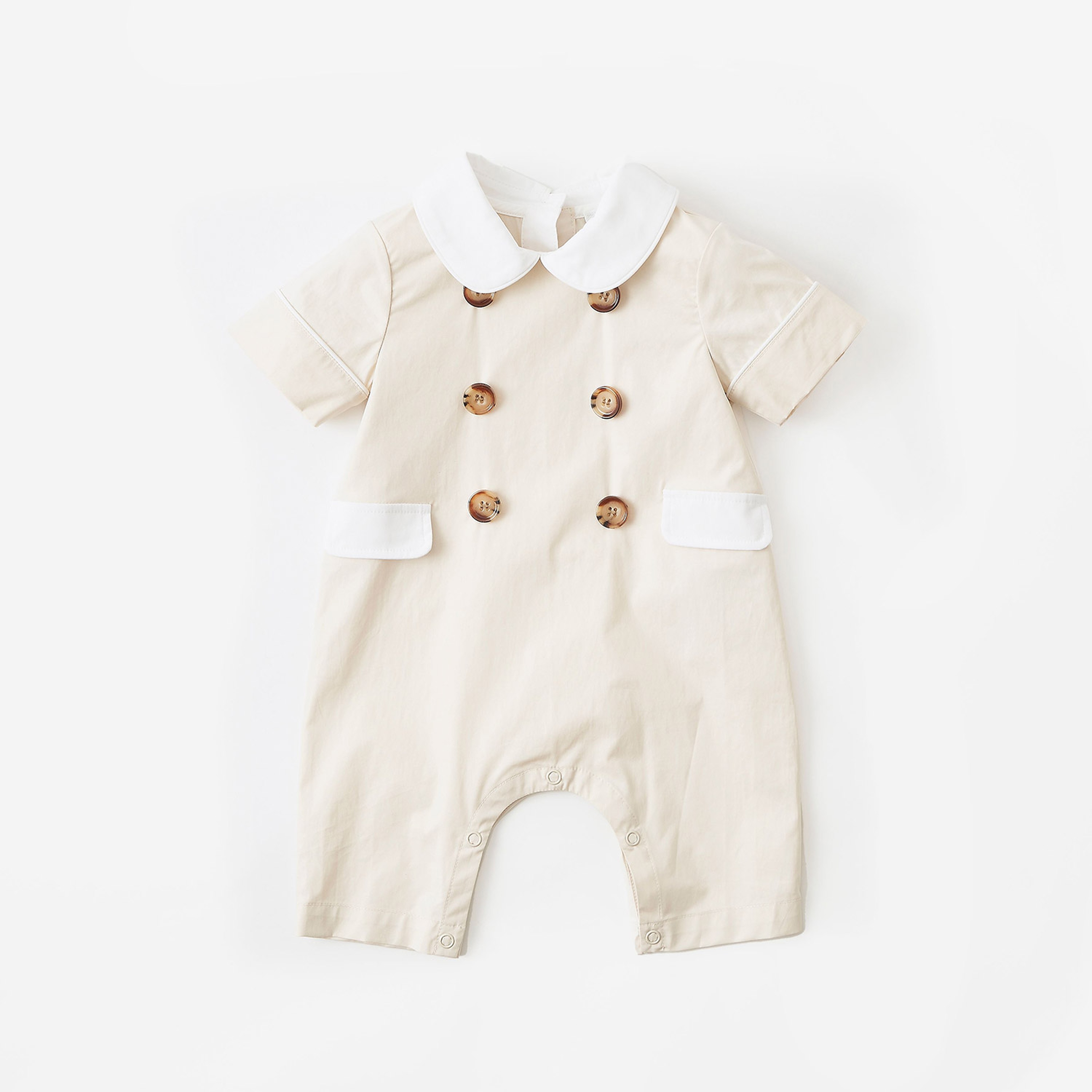 Burberry Çocuk Bej Çocuk Tulumu